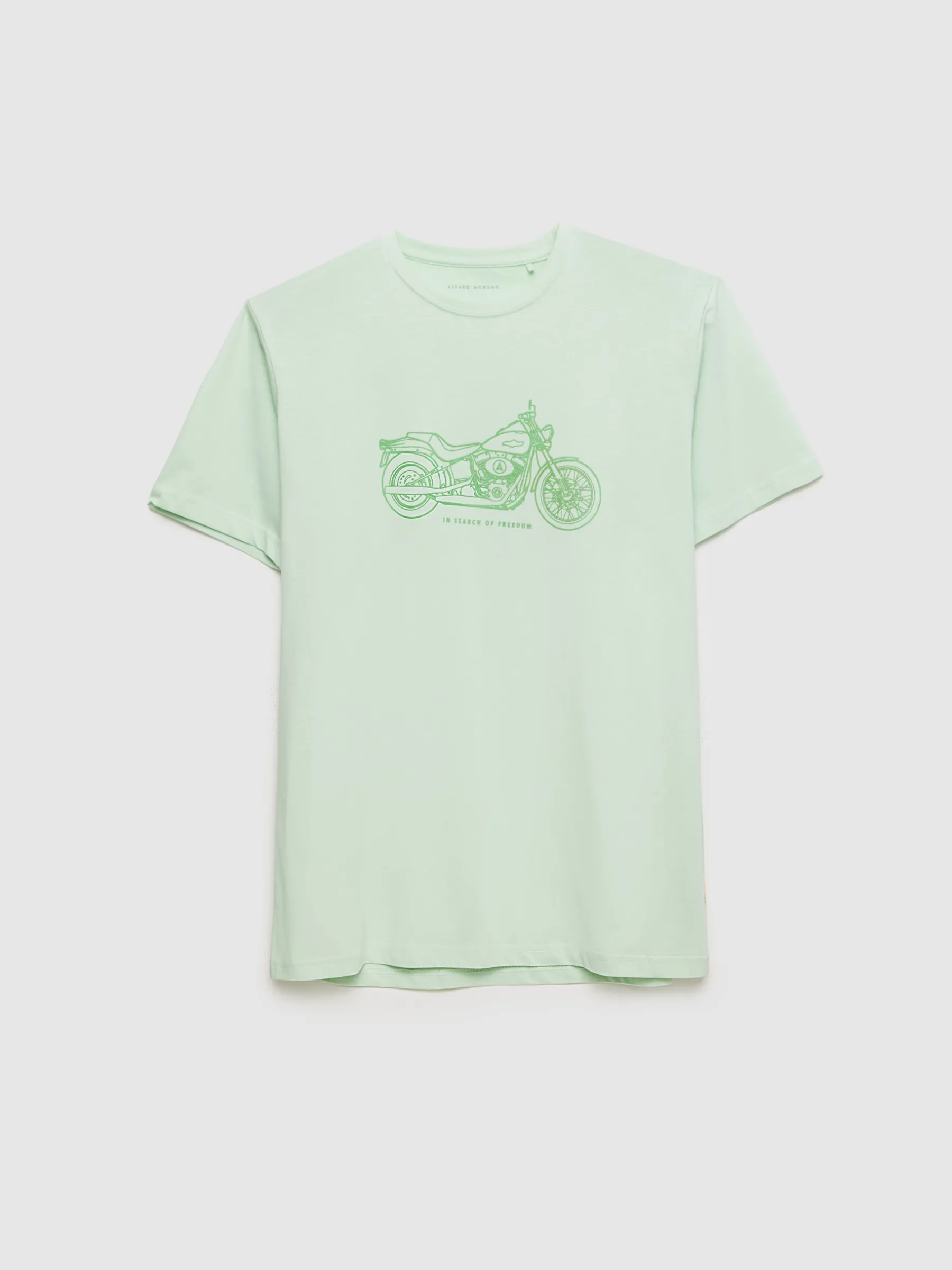 Alvaro Moreno CAMISETA MOTORCYCLE-Hombre Camisetas