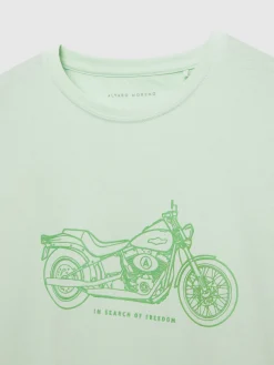 Alvaro Moreno CAMISETA MOTORCYCLE-Hombre Camisetas