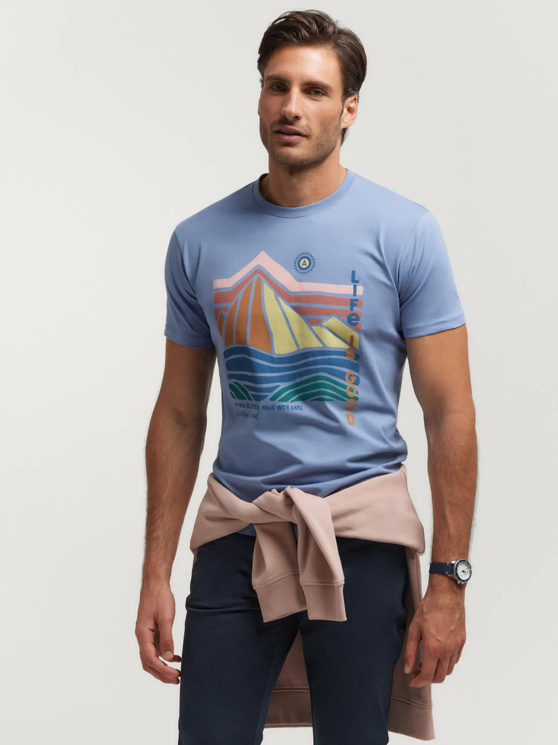 Alvaro Moreno CAMISETA NATURE-Hombre Teen|Camisetas