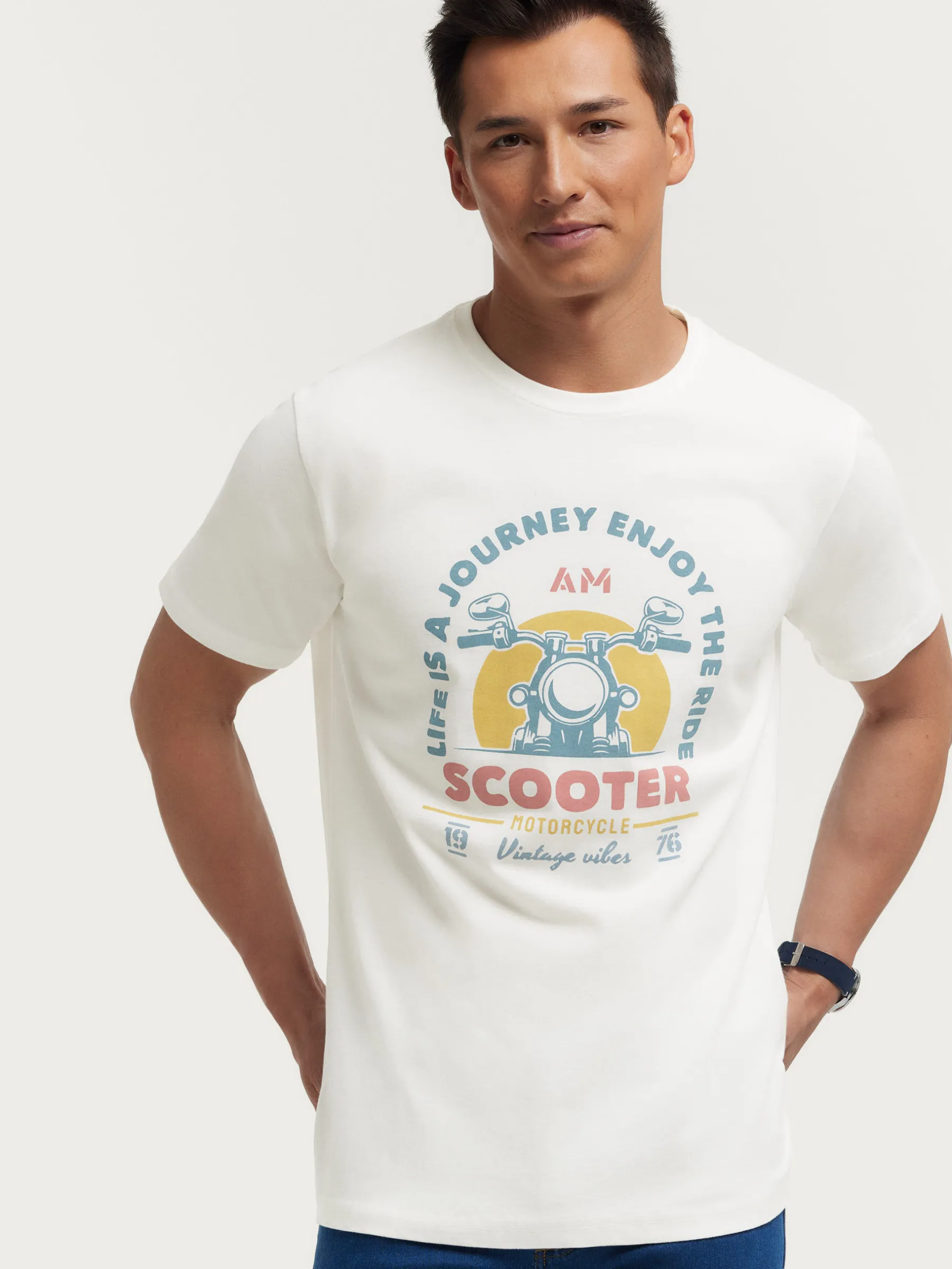 Alvaro Moreno CAMISETA SCOOTER-Hombre Camisetas