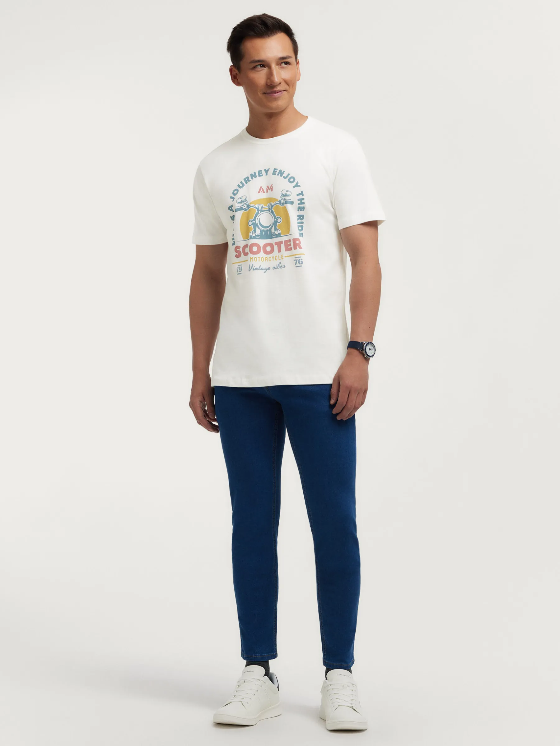 Alvaro Moreno CAMISETA SCOOTER-Hombre Camisetas