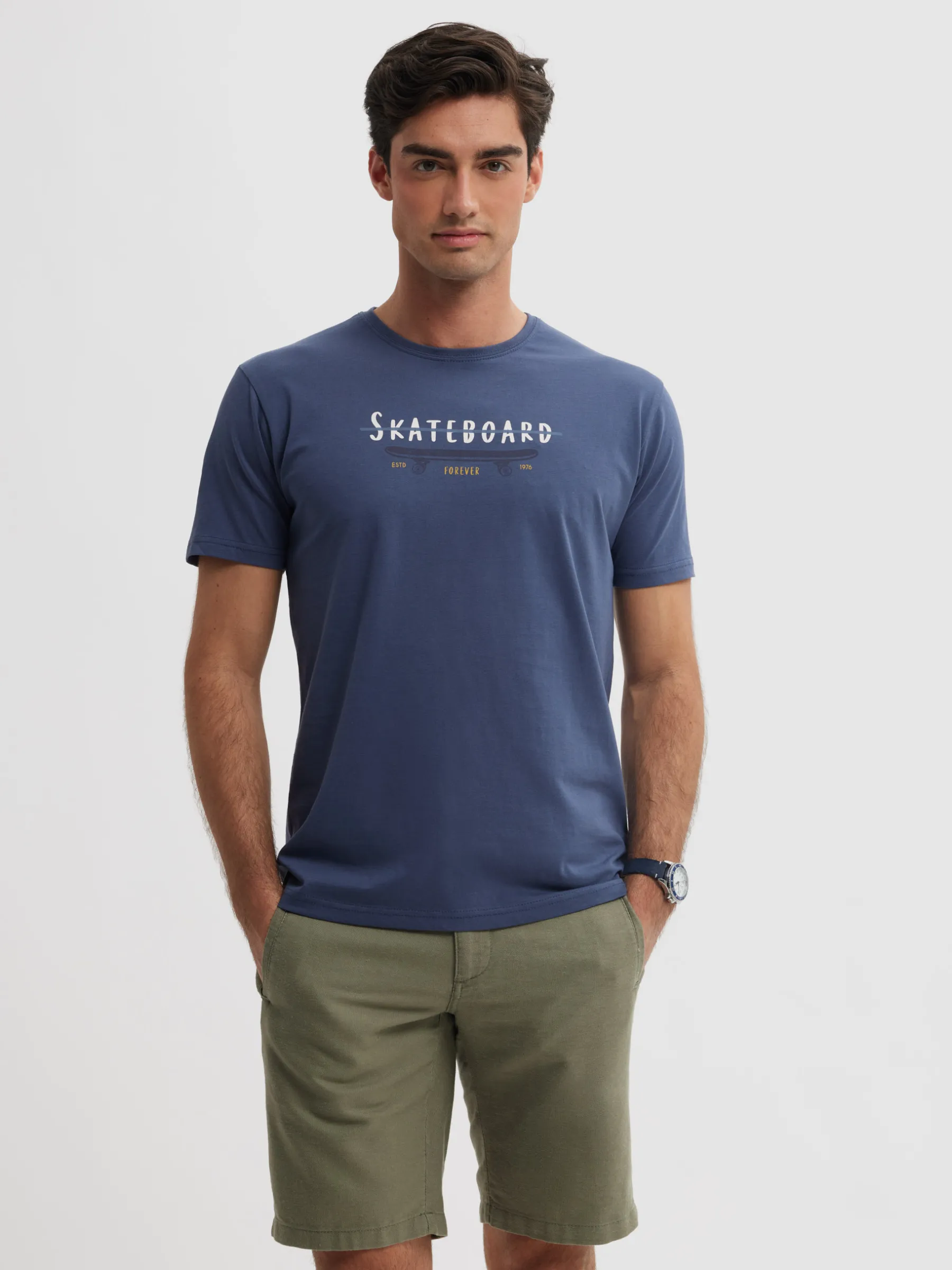 Alvaro Moreno CAMISETA SKATEBOARD-Hombre Camisetas