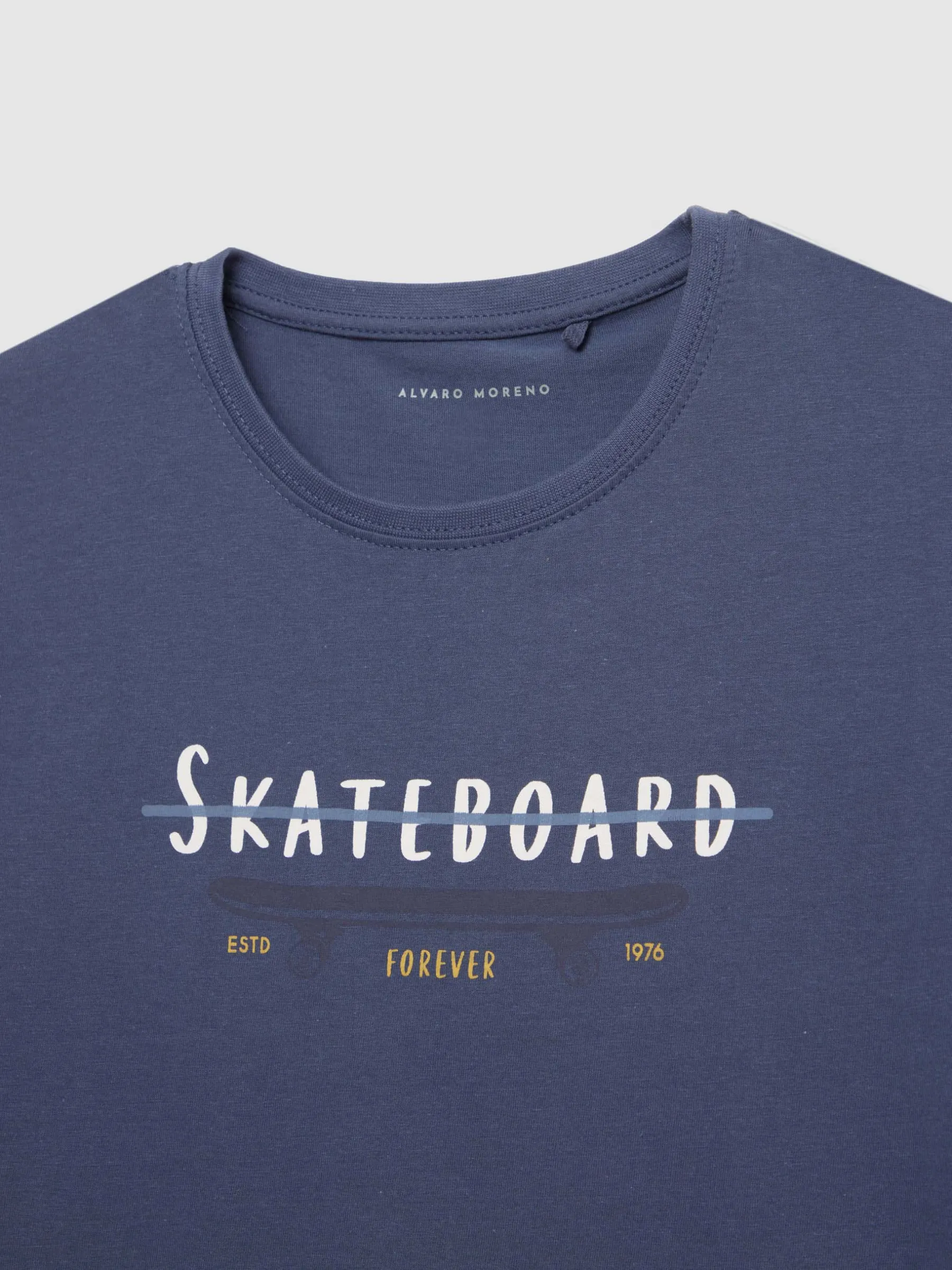 Alvaro Moreno CAMISETA SKATEBOARD-Hombre Camisetas