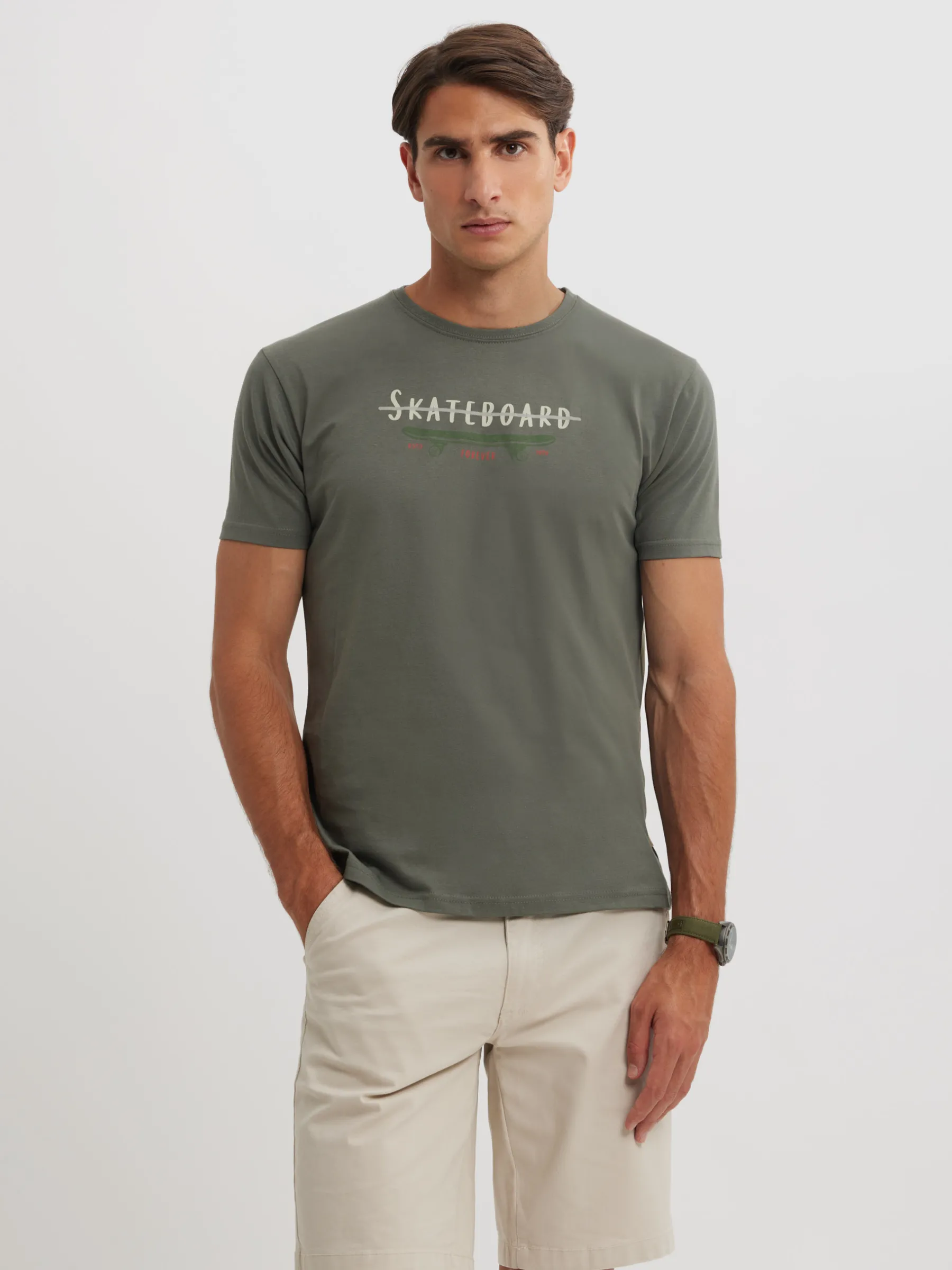 Alvaro Moreno CAMISETA SKATEBOARD-Hombre Camisetas