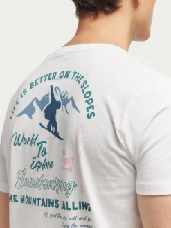 Alvaro Moreno CAMISETA SNOW-Hombre Teen|Camisetas