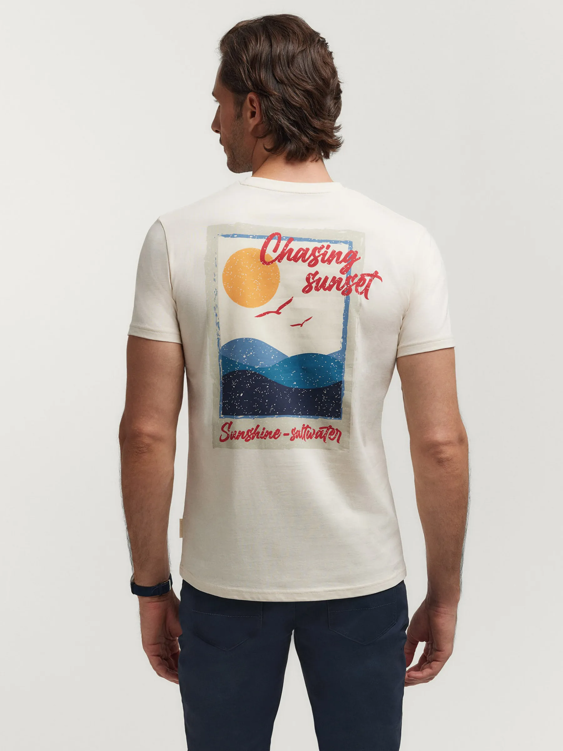 Alvaro Moreno CAMISETA SUNSET-Hombre Camisetas