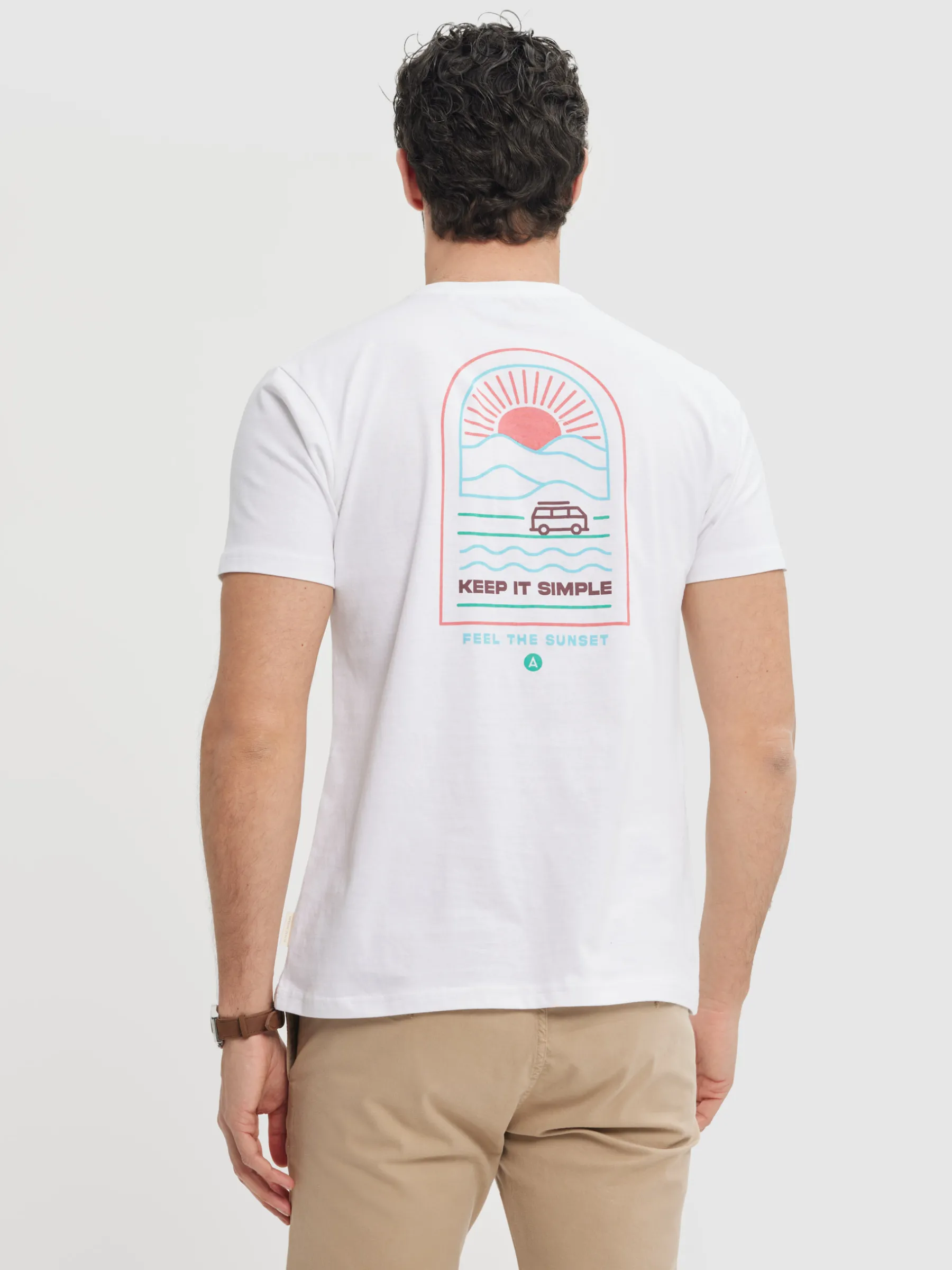 Alvaro Moreno CAMISETA SUNSET-Hombre Camisetas