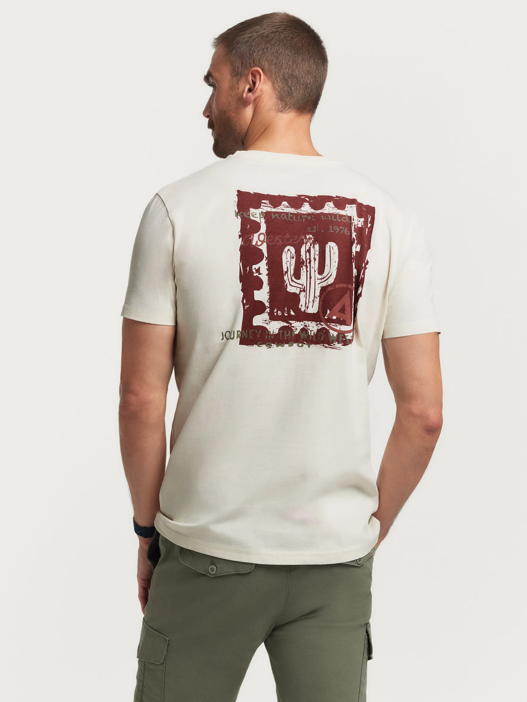 Alvaro Moreno CAMISETA WESTERN-Hombre Camisetas