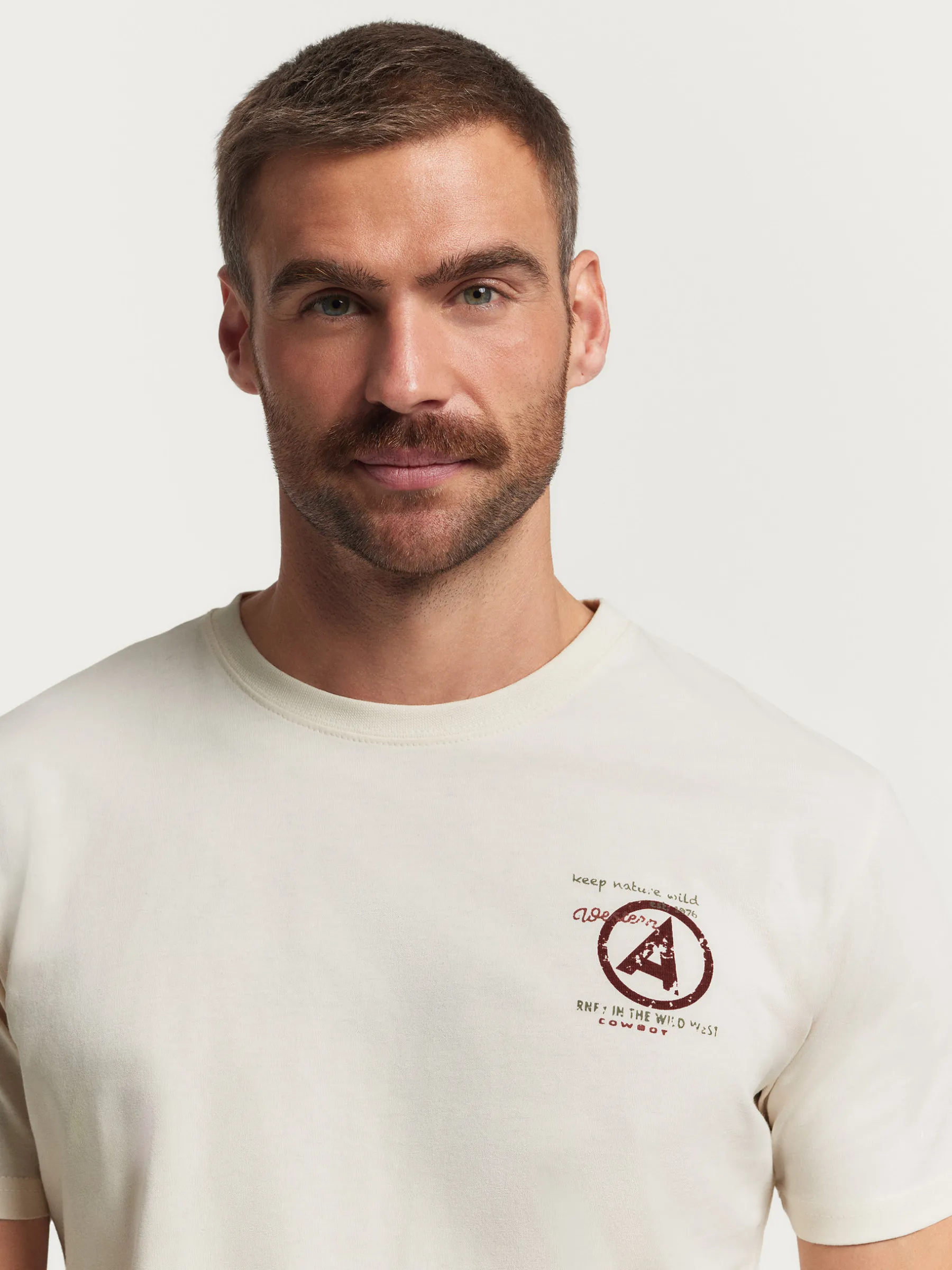 Alvaro Moreno CAMISETA WESTERN-Hombre Camisetas