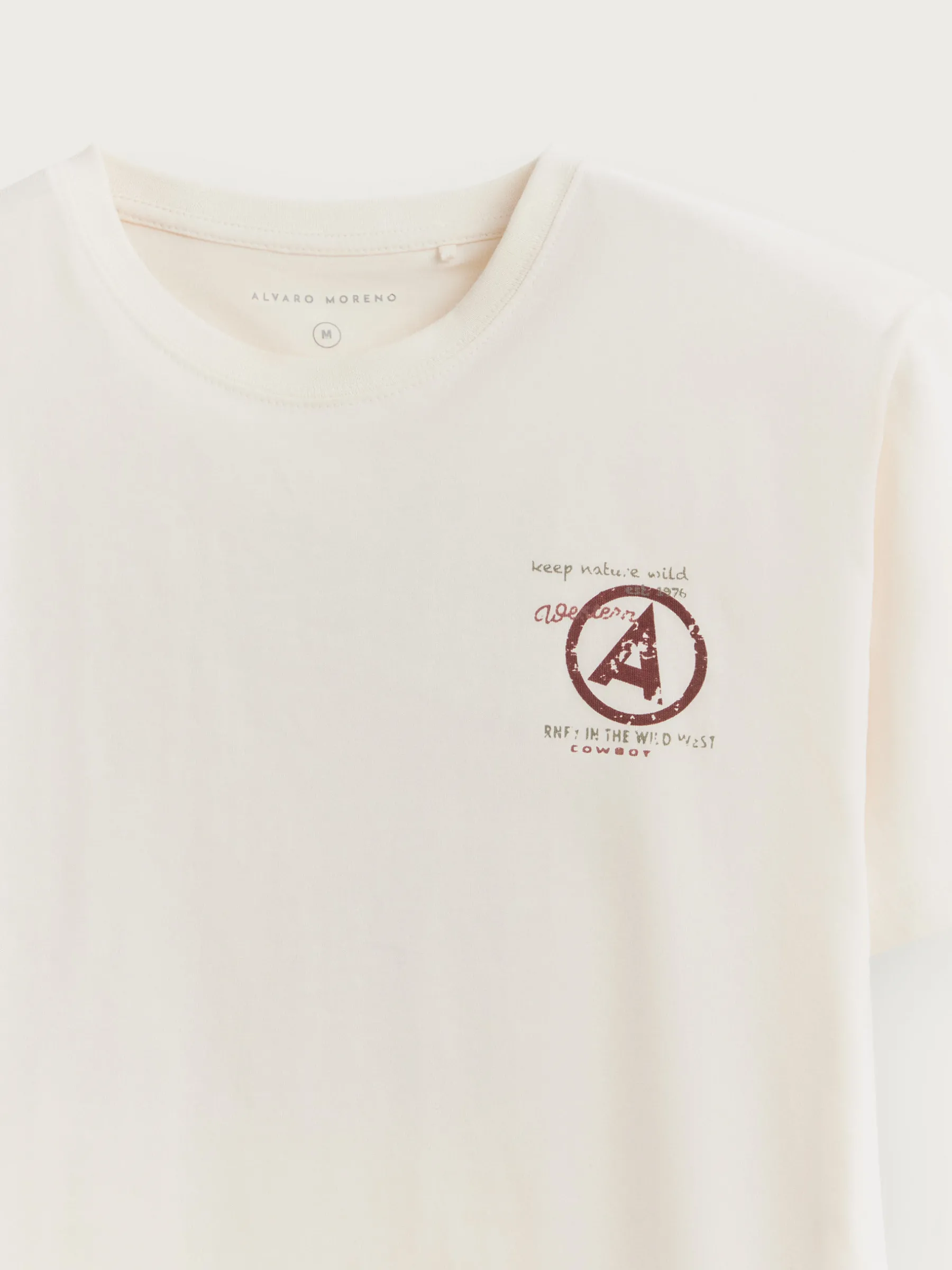 Alvaro Moreno CAMISETA WESTERN-Hombre Camisetas