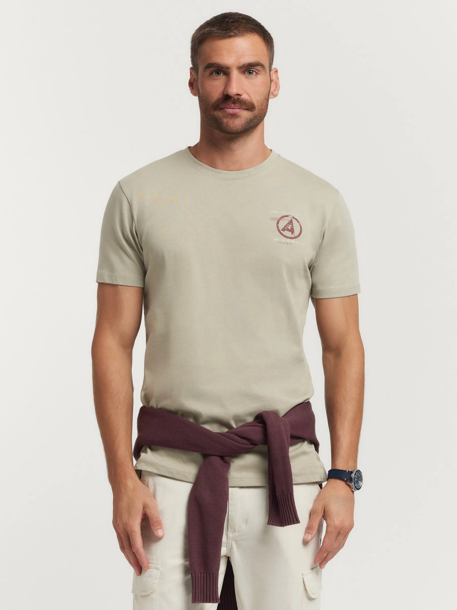 Alvaro Moreno CAMISETA WESTERN-Hombre Camisetas