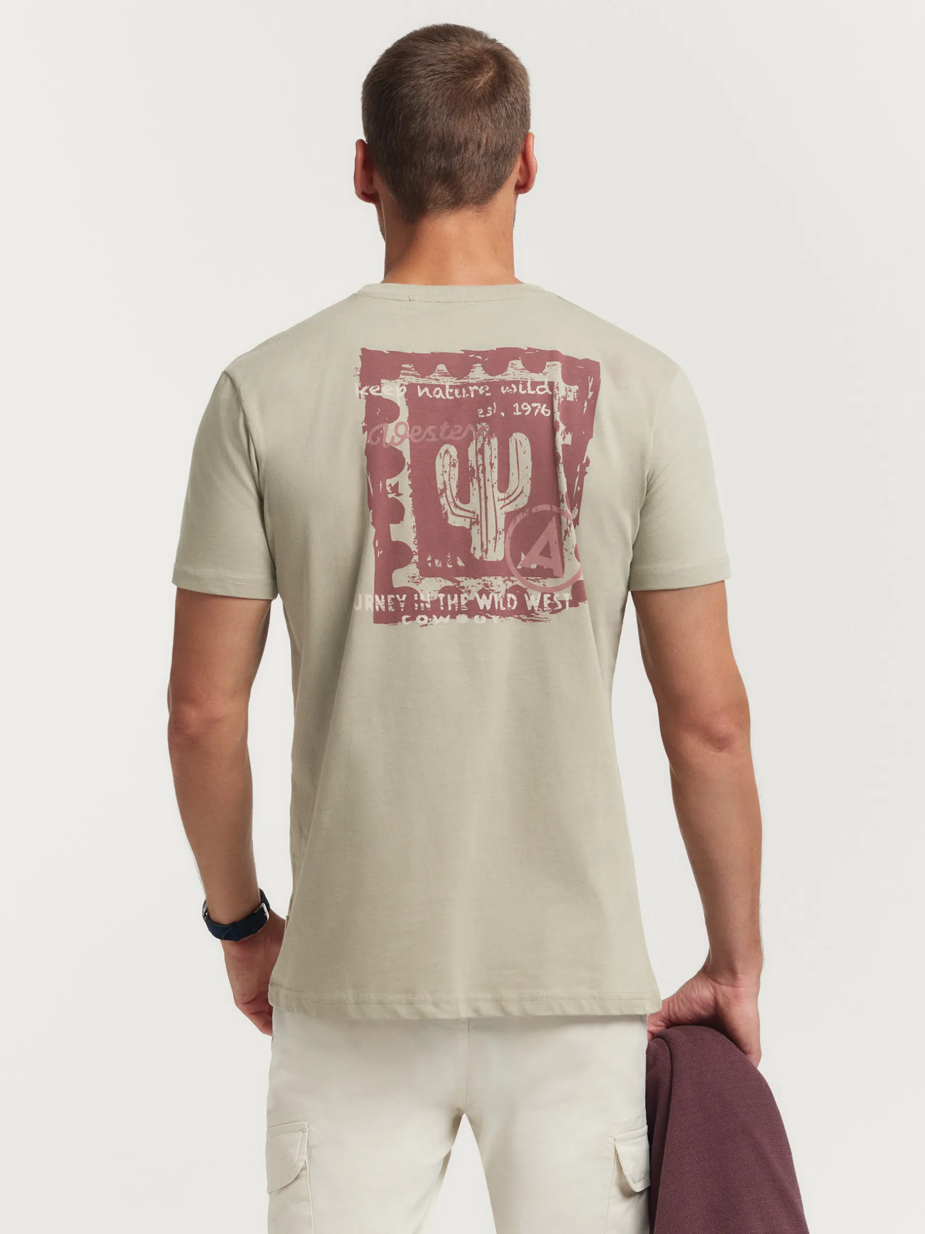 Alvaro Moreno CAMISETA WESTERN-Hombre Camisetas