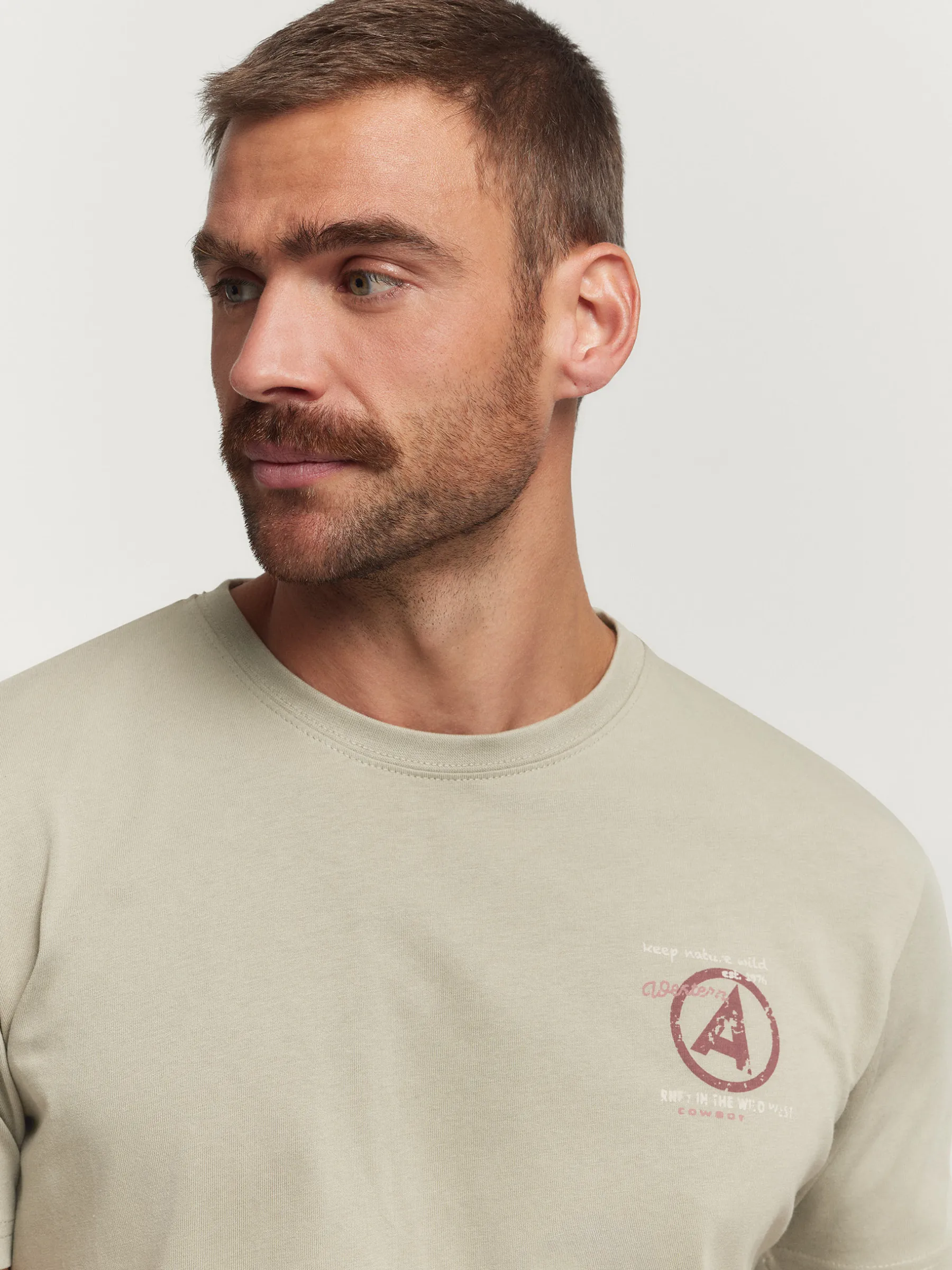 Alvaro Moreno CAMISETA WESTERN-Hombre Camisetas