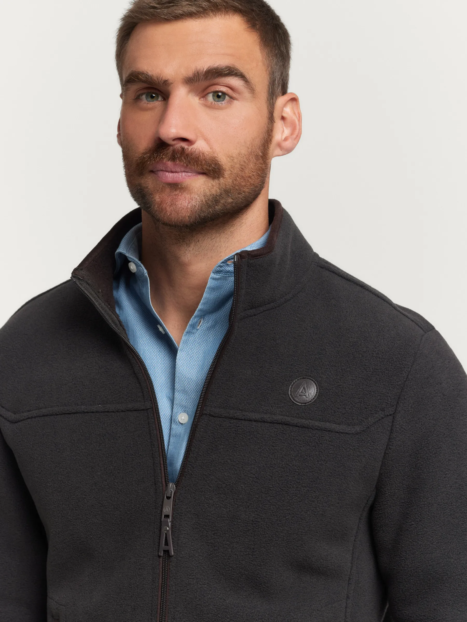 Alvaro Moreno CAZADORA POLAR MARRÓN-Hombre Cazadoras Y Parkas