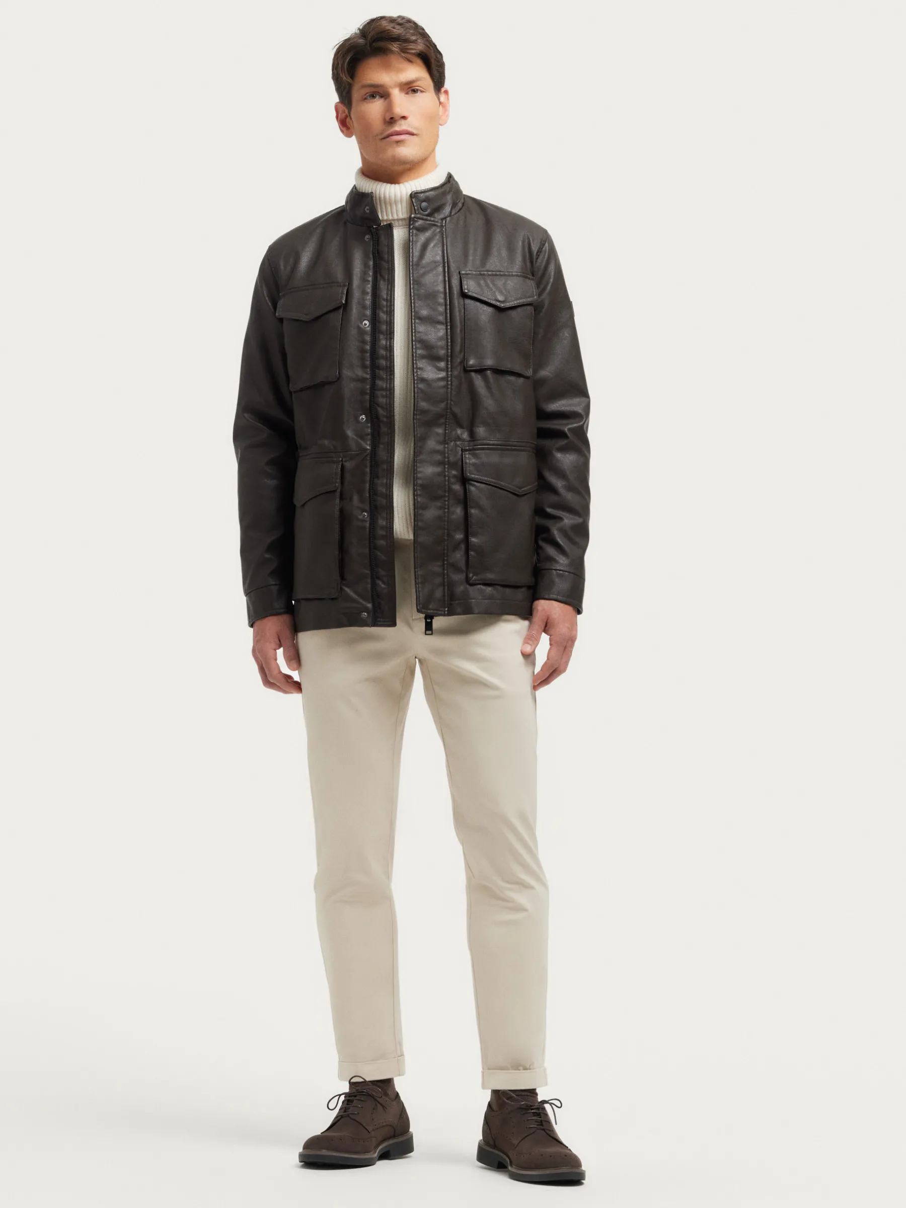 Alvaro Moreno CAZADORA TRAVIS MARRÓN-Hombre Cazadoras Y Parkas