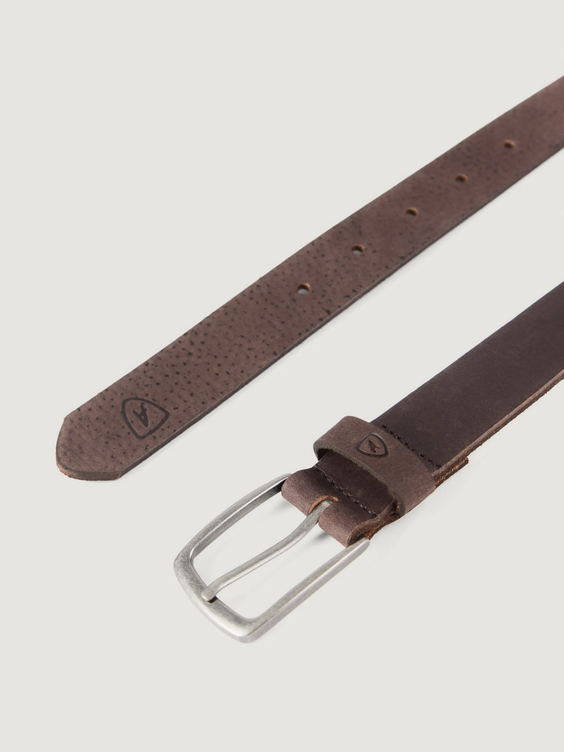 Alvaro Moreno CINTURON LOGO KIDS MARRÓN- Accesorios