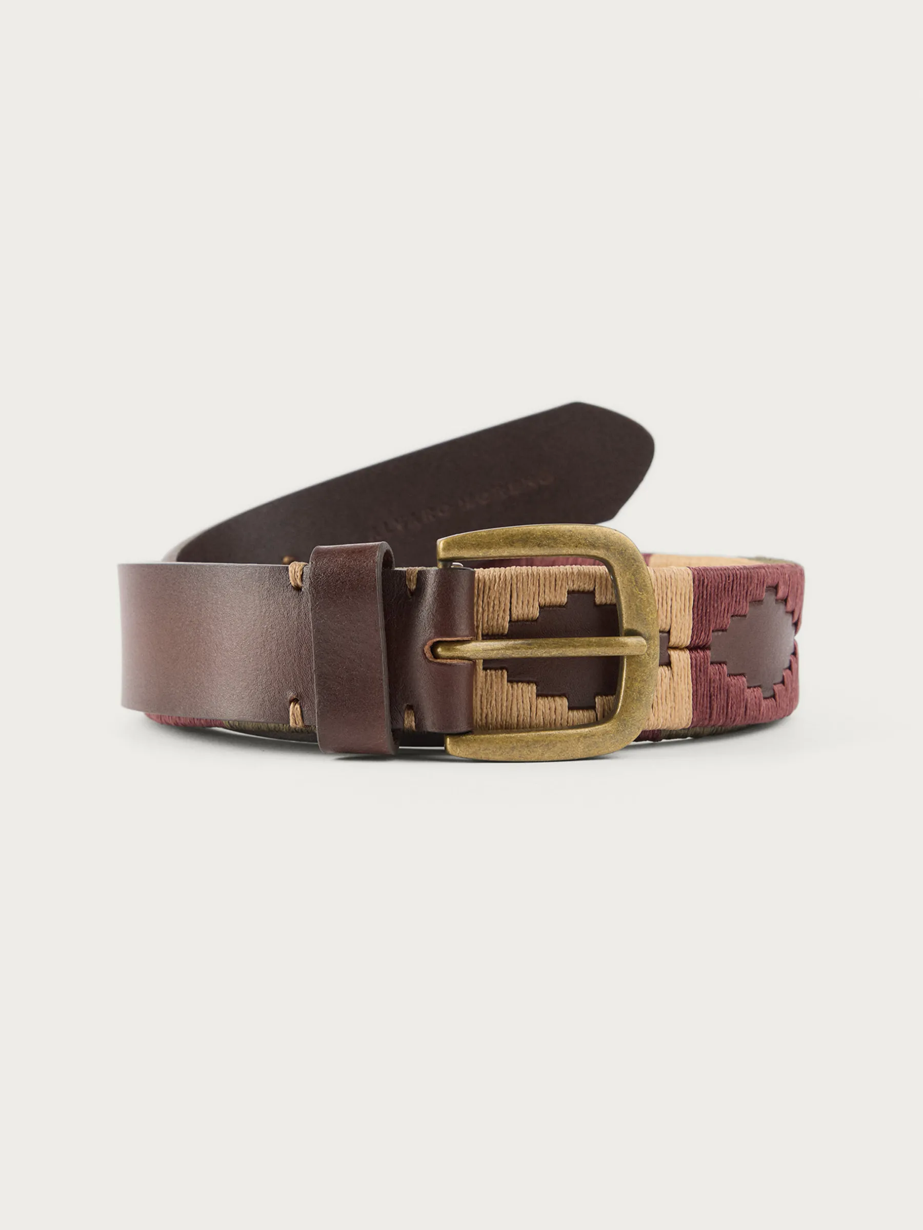 Alvaro Moreno CINTURON PAMPA PIEL-Hombre Cinturones