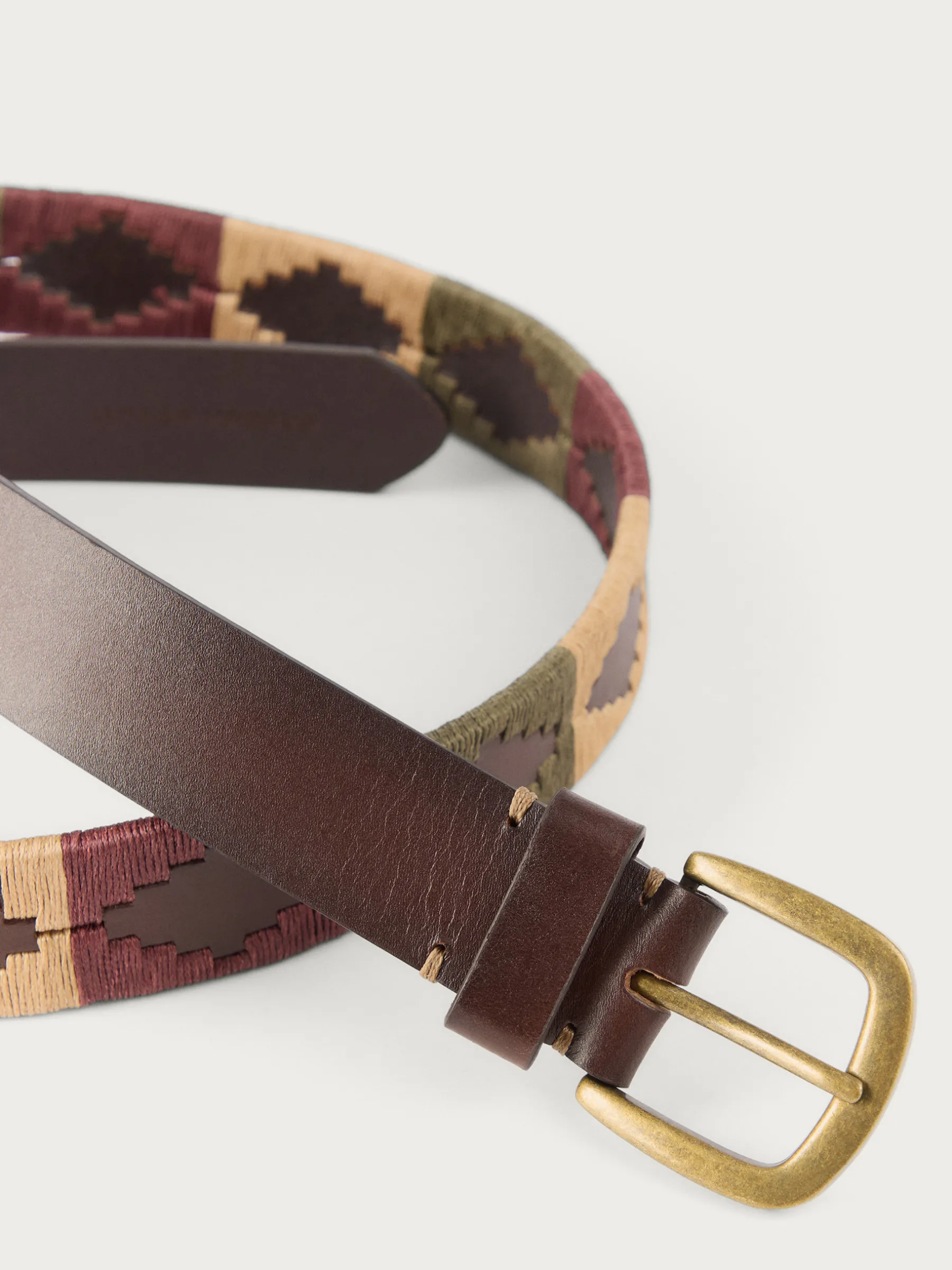 Alvaro Moreno CINTURON PAMPA PIEL-Hombre Cinturones