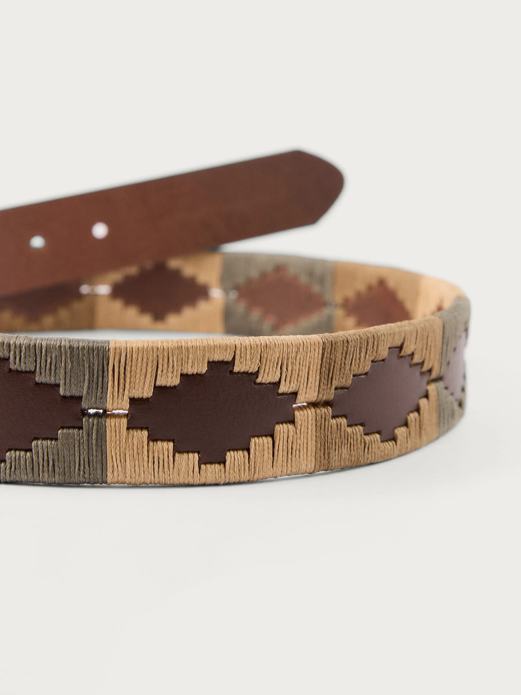 Alvaro Moreno CINTURON PAMPA PIEL-Hombre Cinturones