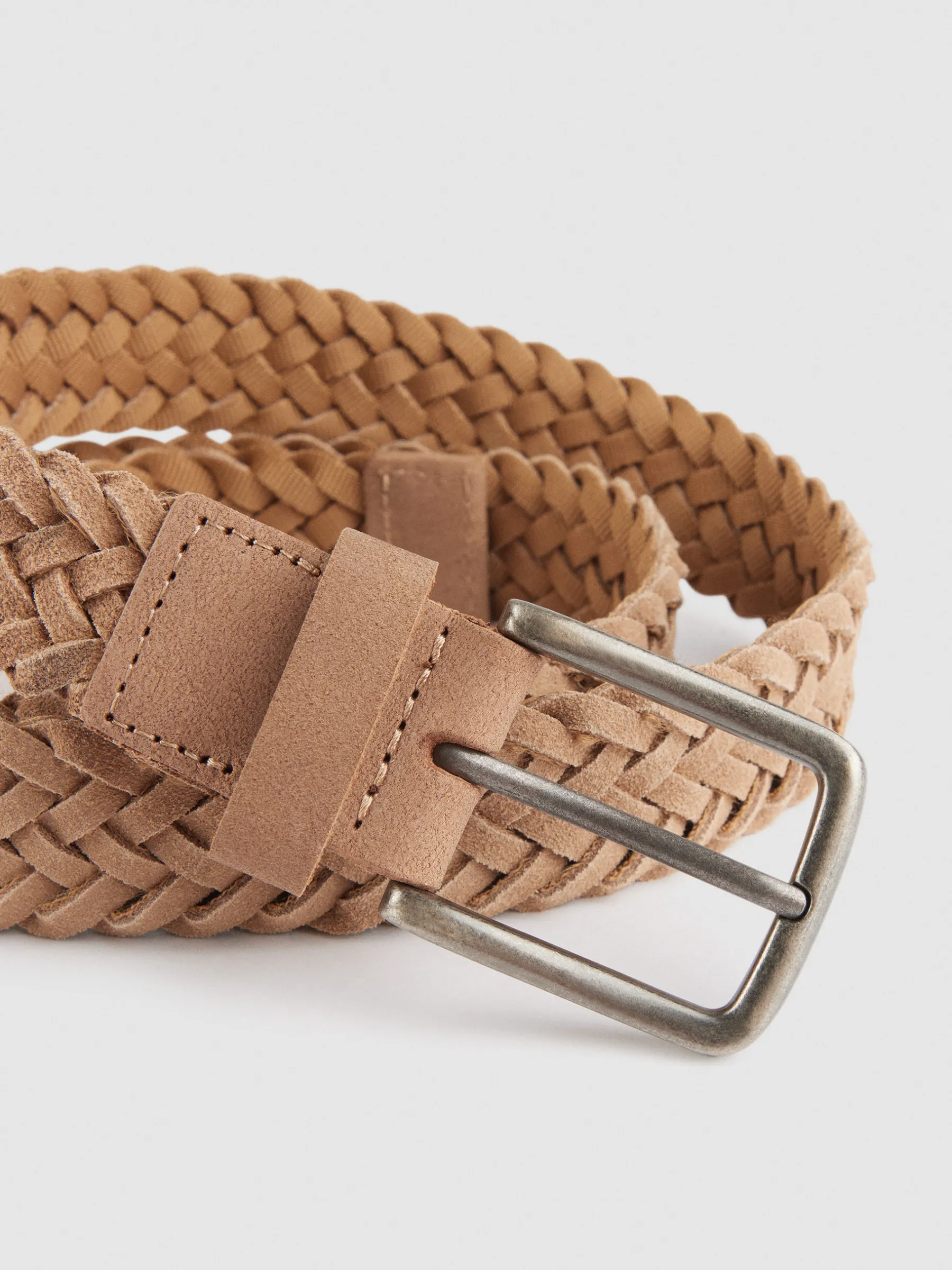 Alvaro Moreno CINTURON TRENZADO SERRAJE-Hombre Cinturones