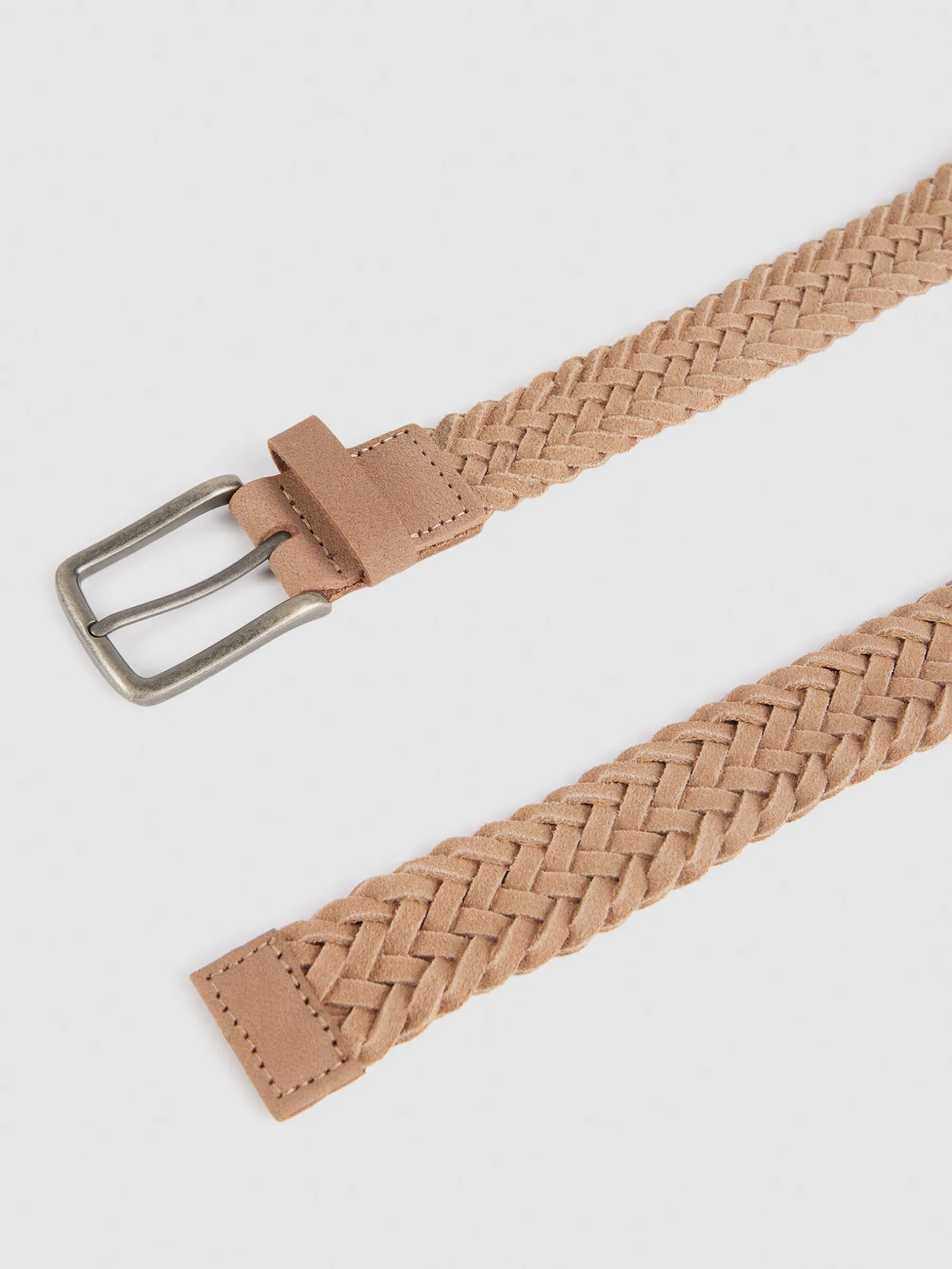 Alvaro Moreno CINTURON TRENZADO SERRAJE-Hombre Cinturones