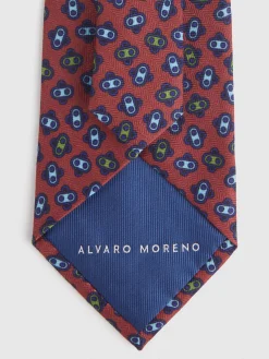 Alvaro Moreno CORBATA PRINTED-Hombre Corbatas|Corbatas