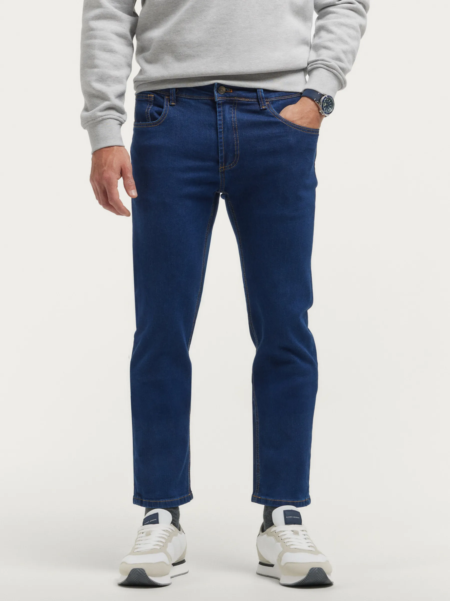 Alvaro Moreno DENIM REGULAR-Hombre Vaqueros
