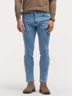 Alvaro Moreno DENIM SLIM BASICO-Hombre Vaqueros