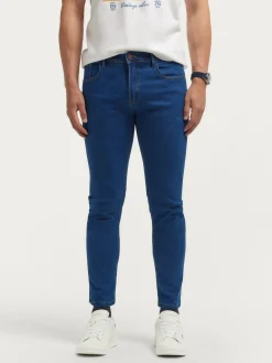Alvaro Moreno DENIM SLIM BASICO-Hombre Vaqueros