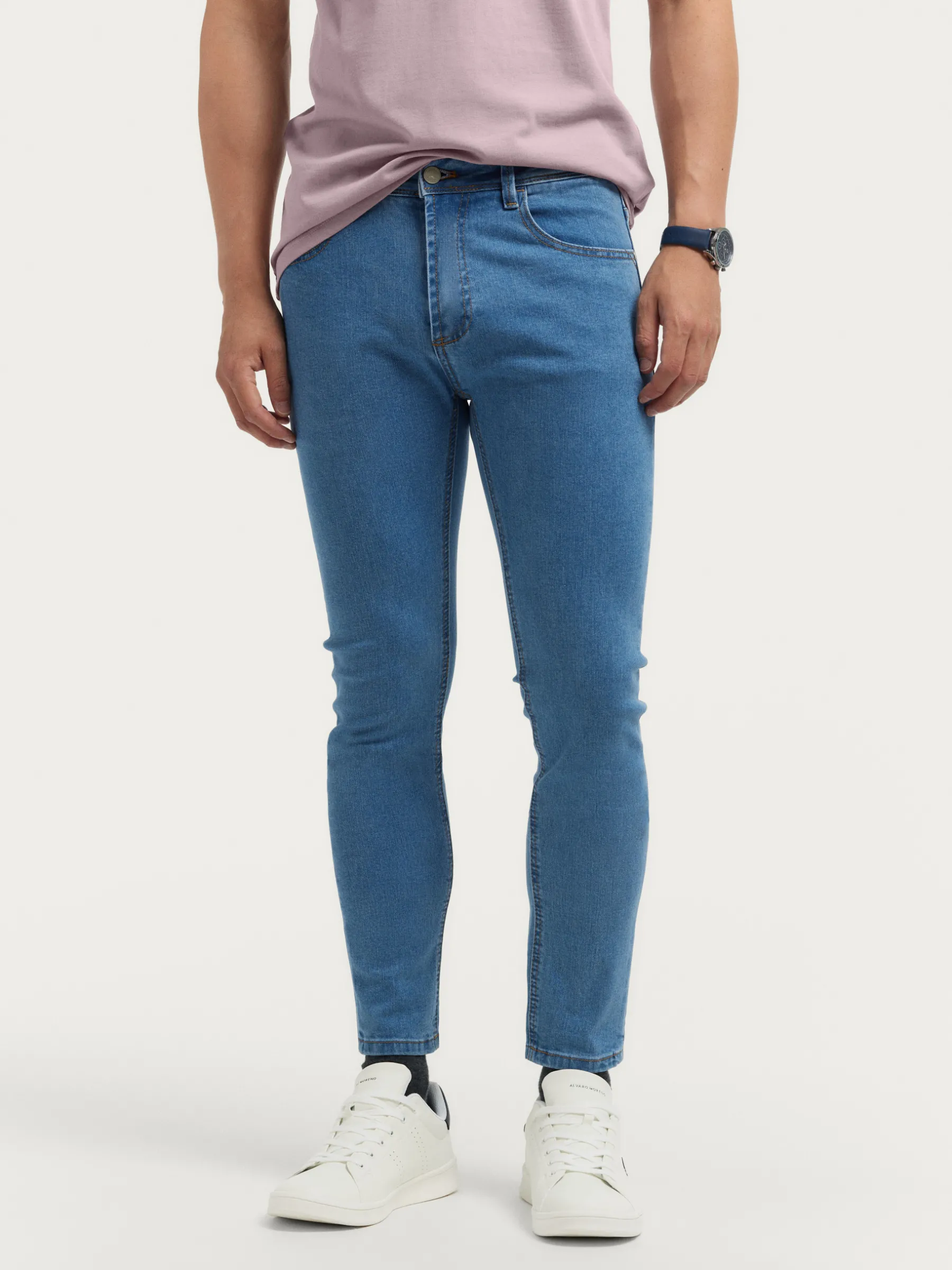 Alvaro Moreno DENIM SUPER SKINNY-Hombre Vaqueros