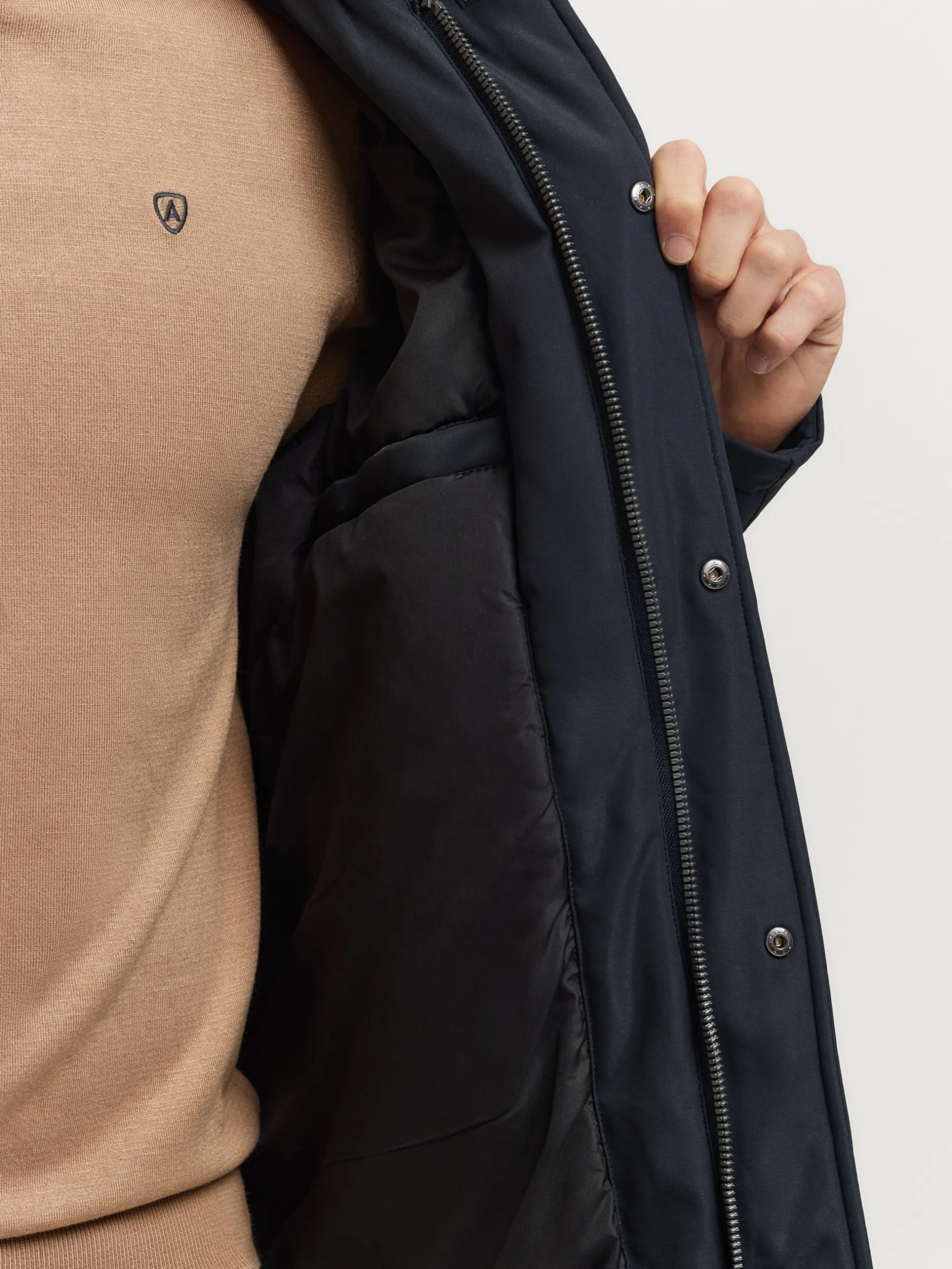 Alvaro Moreno GABARDINA GELMAN-Hombre Cazadoras Y Parkas