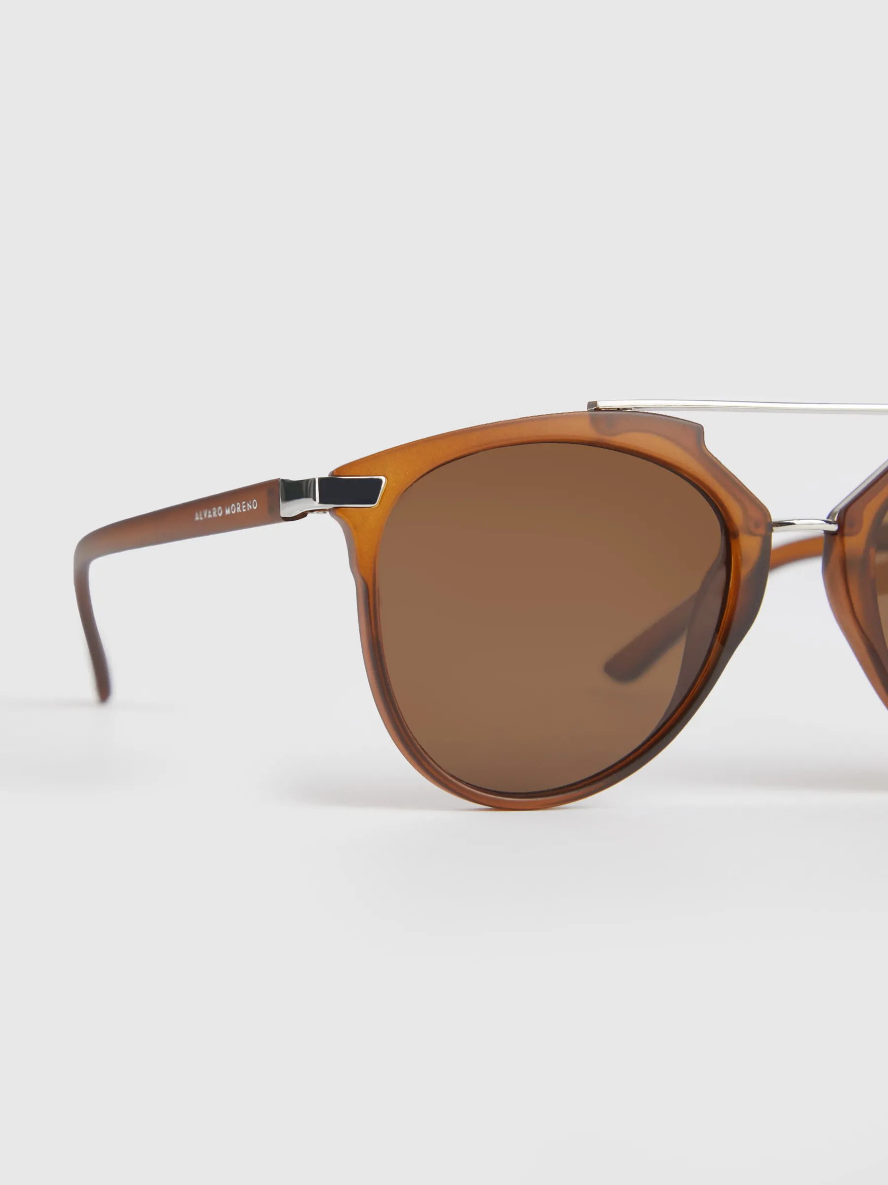 Alvaro Moreno GAFAS BOSS MARRÓN-Hombre Gafas De Sol