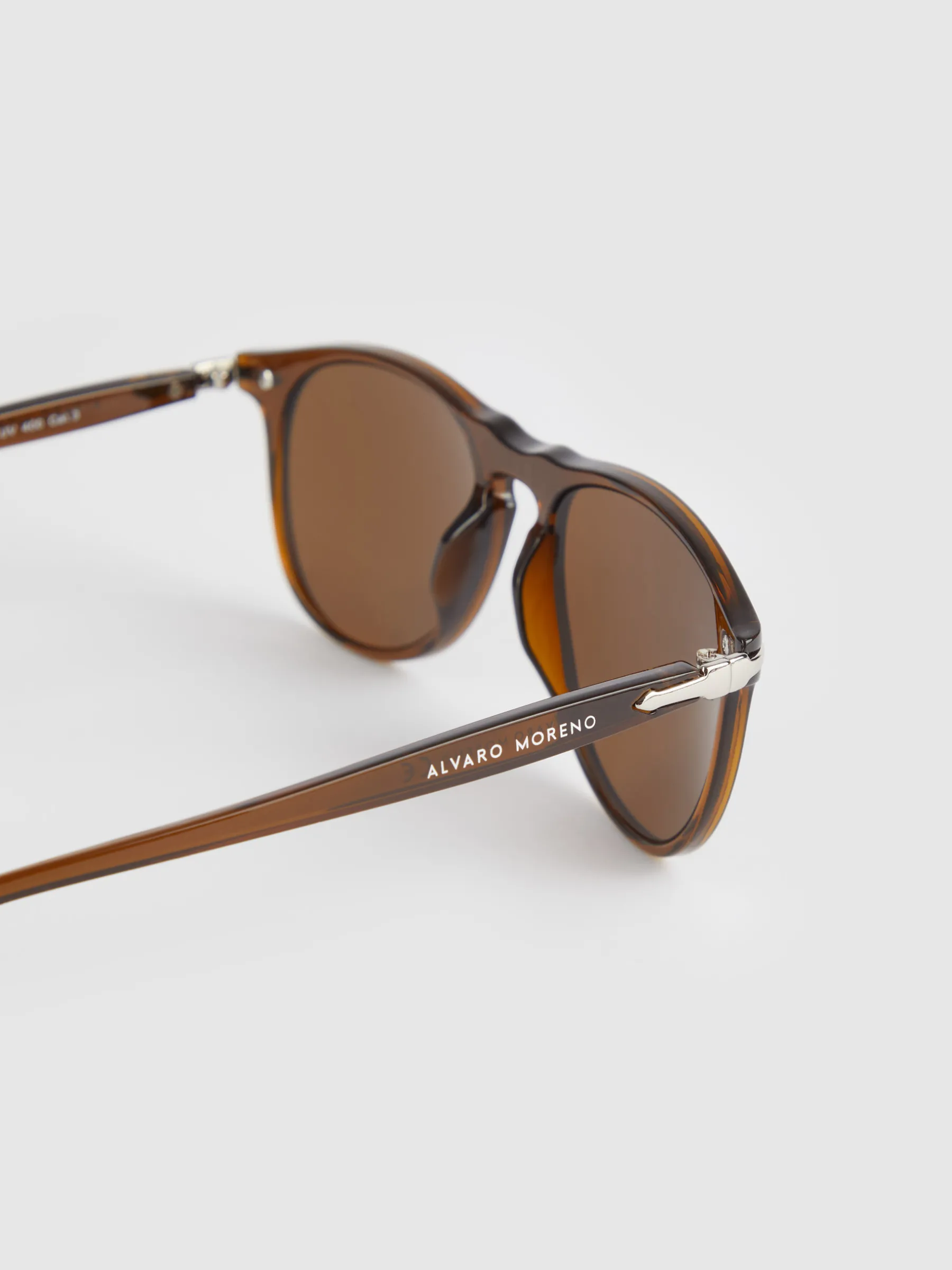 Alvaro Moreno GAFAS MILAN MARRÓN-Hombre Gafas De Sol