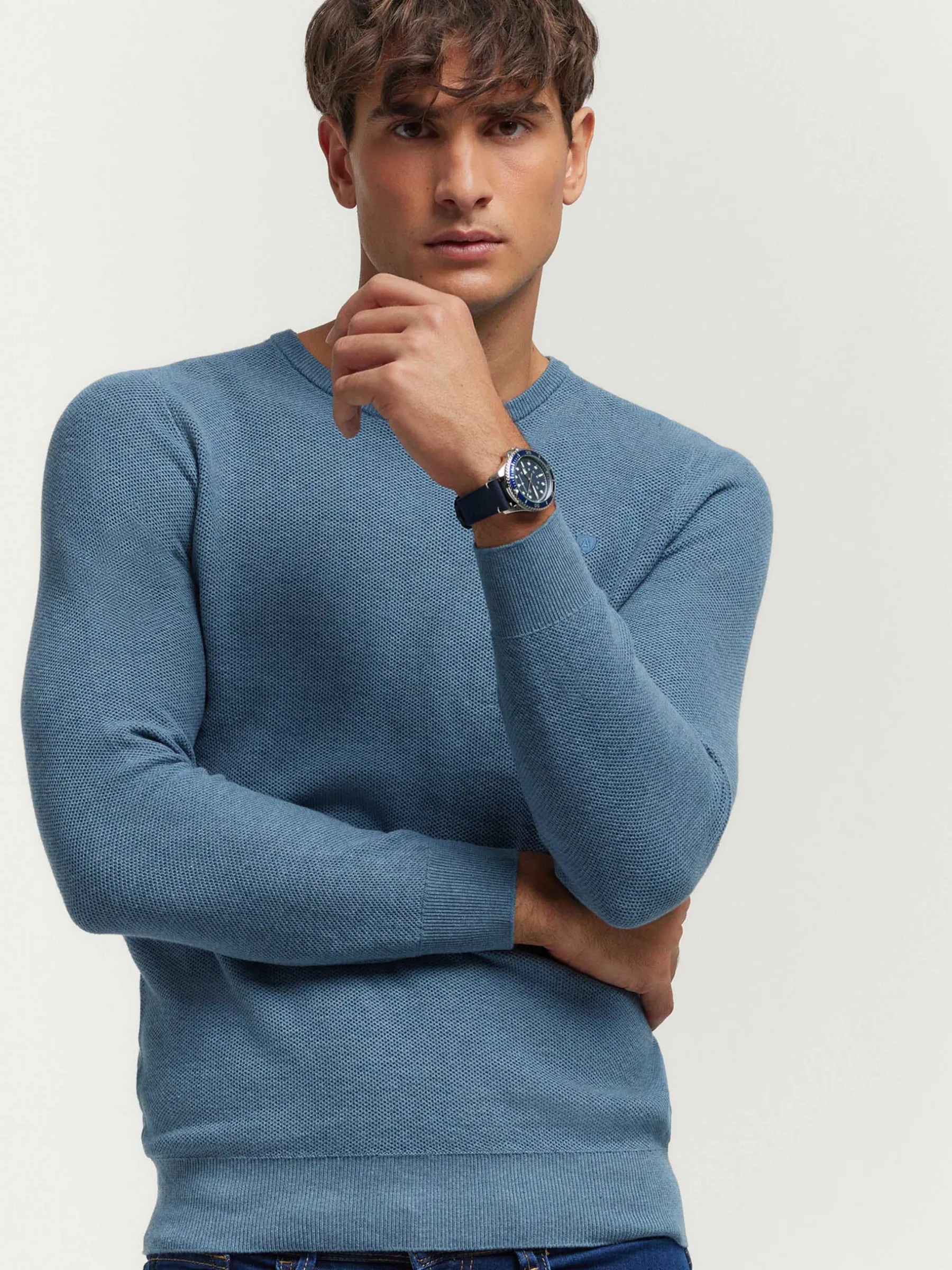 Alvaro Moreno JERSEY BOLSON-Hombre Jerséis