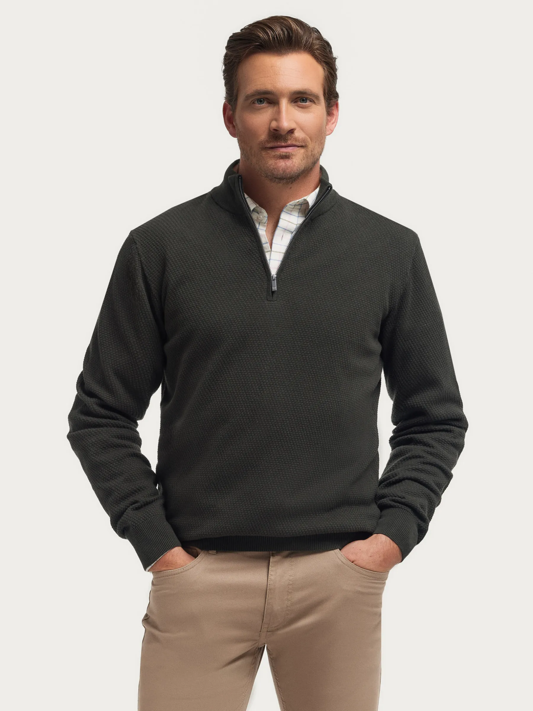 Alvaro Moreno JERSEY CREMALLERA-Hombre Jerséis