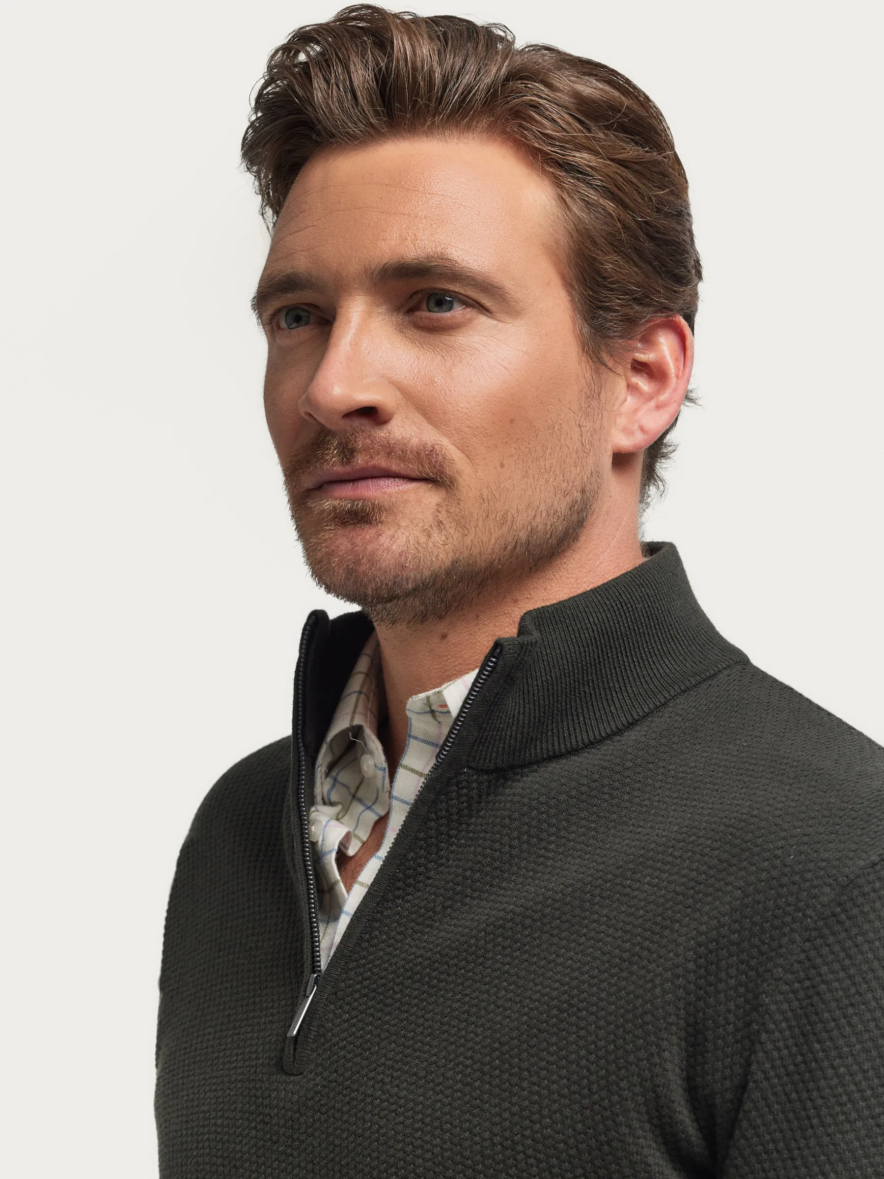 Alvaro Moreno JERSEY CREMALLERA-Hombre Jerséis