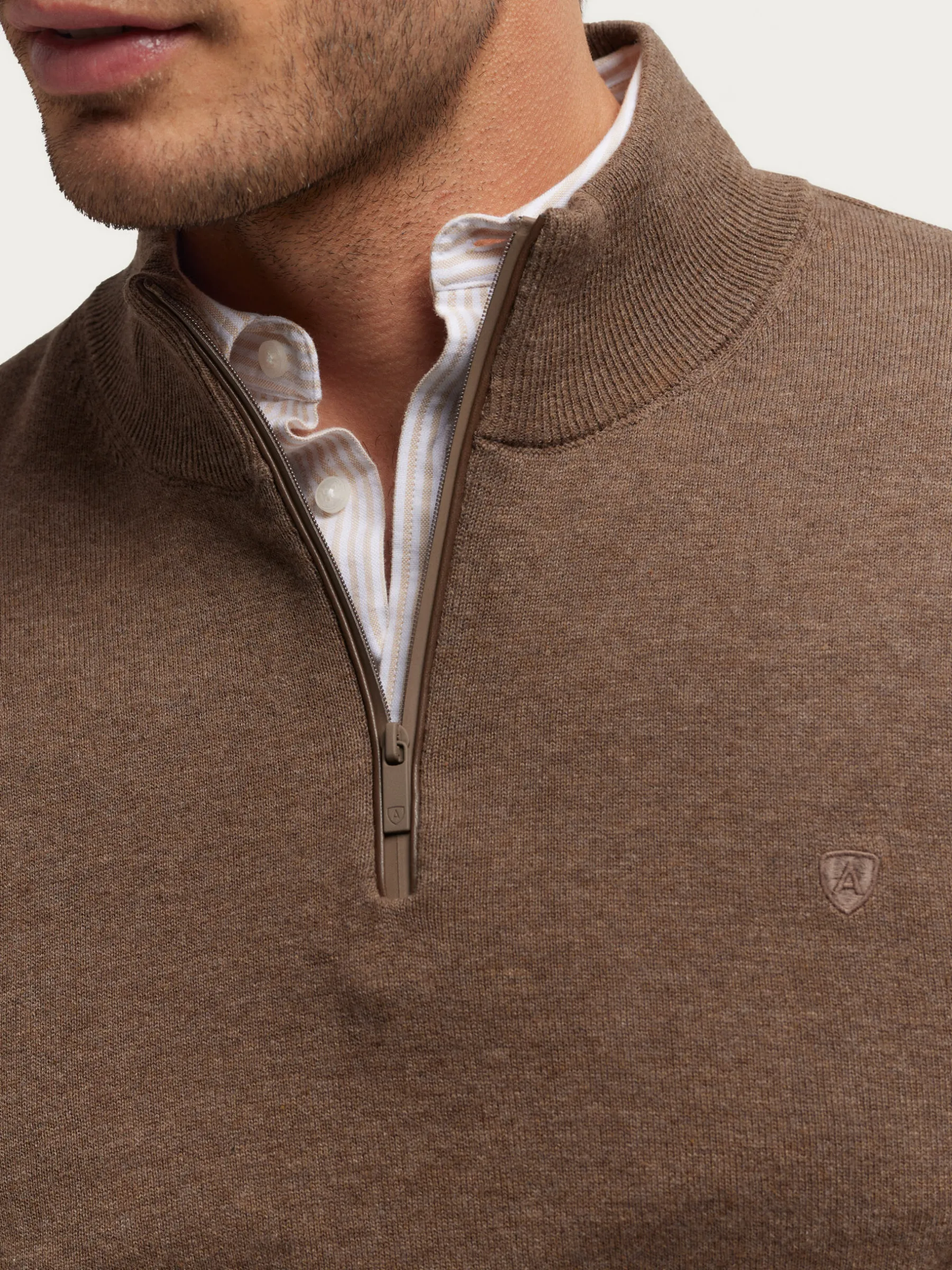 Alvaro Moreno JERSEY LORENZO MARRÓN-Hombre Jerséis