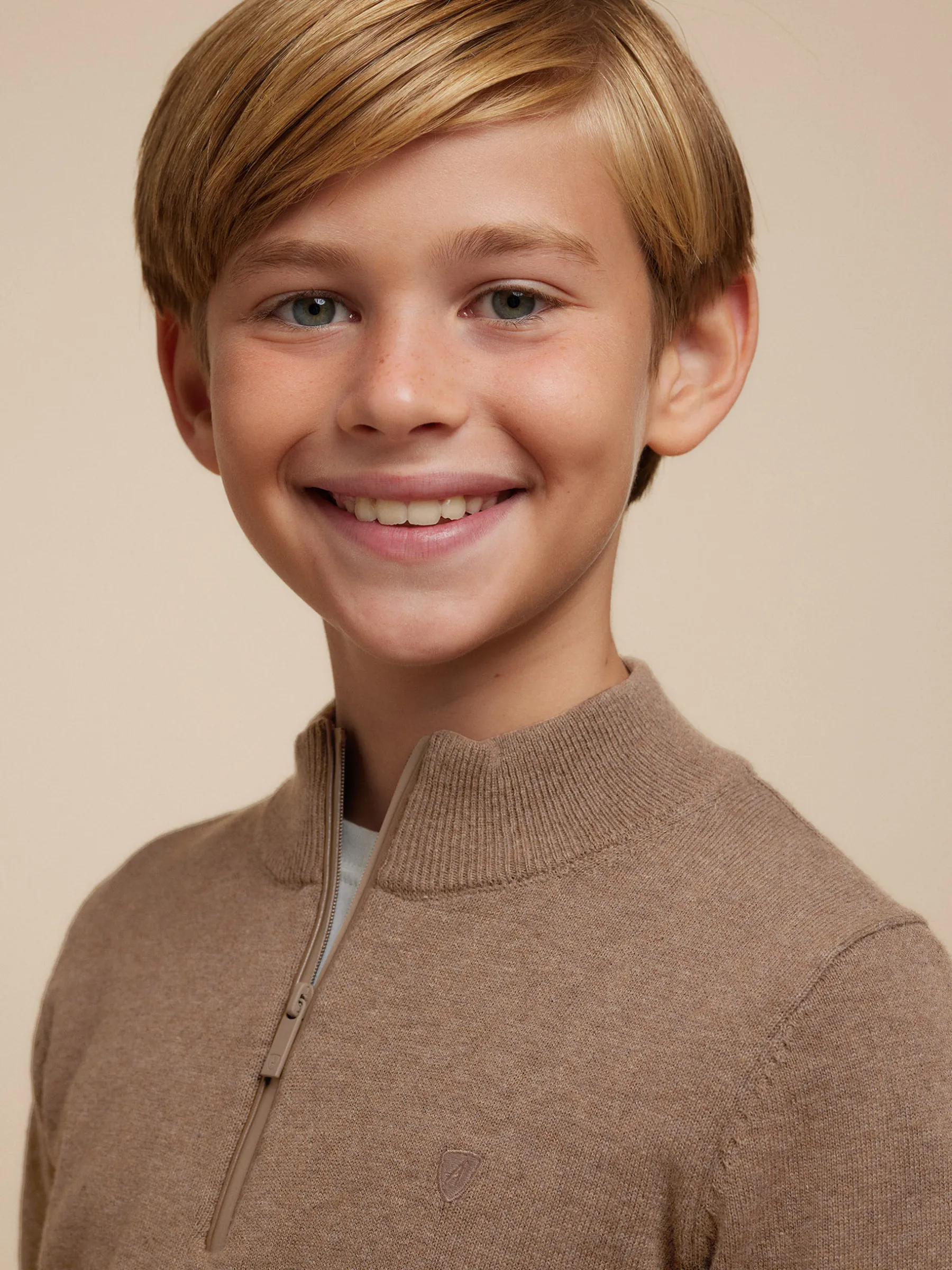 Alvaro Moreno JERSEY LORENZO KIDS MARRÓN- Jerséis