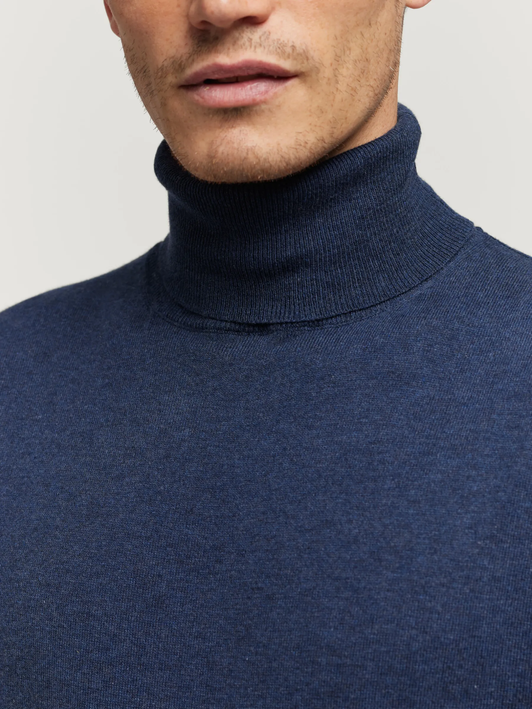 Alvaro Moreno JERSEY ROLL COLLAR-Hombre Jerséis