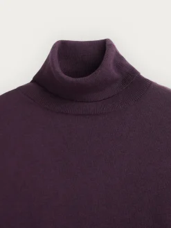 Alvaro Moreno JERSEY ROLL COLLAR BURDEOS-Hombre Jerséis