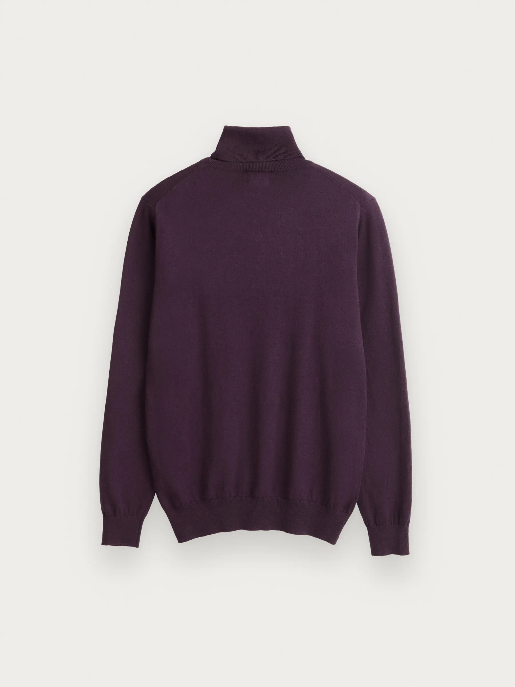 Alvaro Moreno JERSEY ROLL COLLAR BURDEOS-Hombre Jerséis