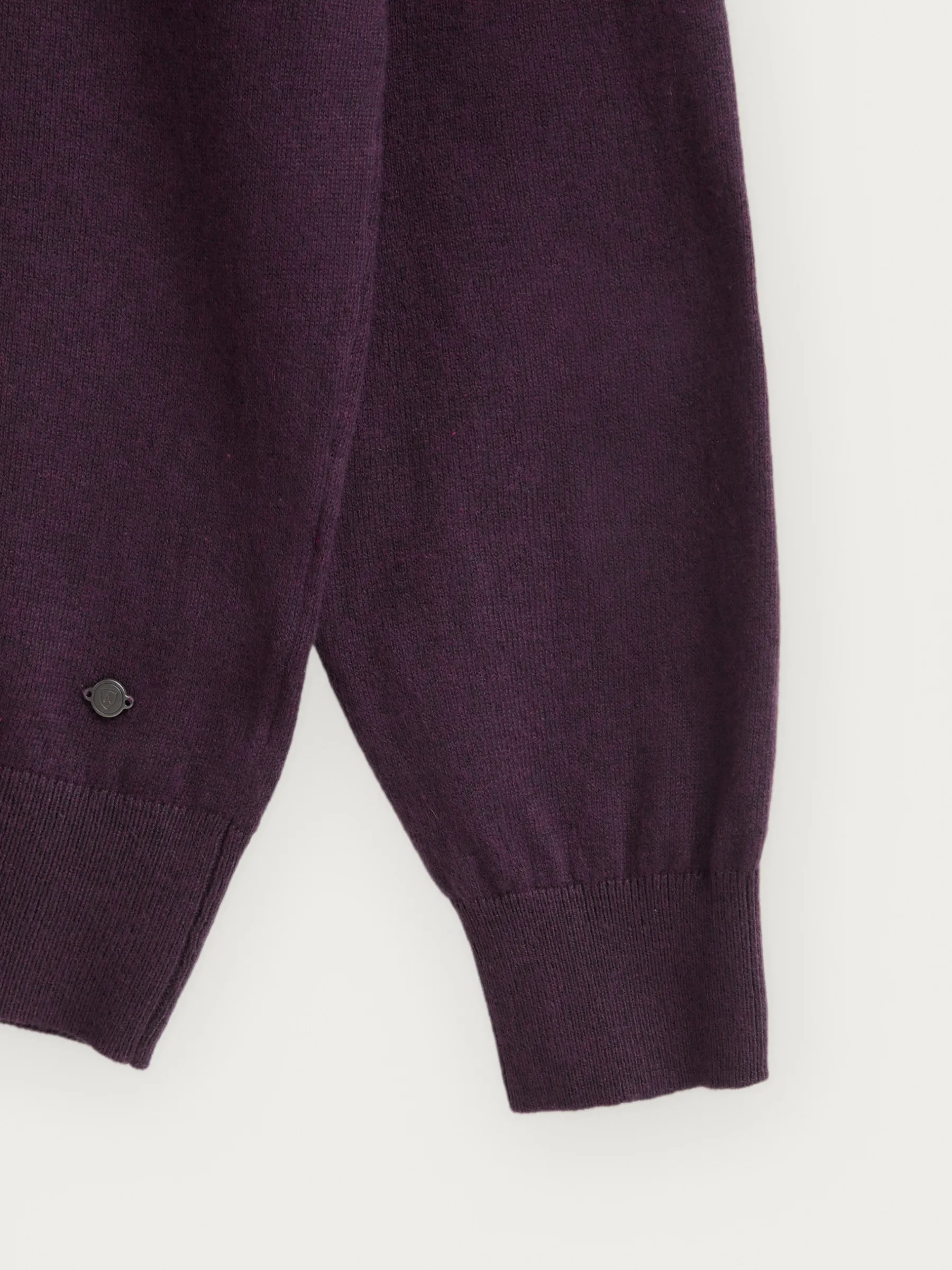 Alvaro Moreno JERSEY ROLL COLLAR BURDEOS-Hombre Jerséis