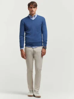 Alvaro Moreno JERSEY V-NECK TRENDY-Hombre Jerséis