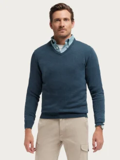 Alvaro Moreno JERSEY V-NECK TRENDY-Hombre Jerséis