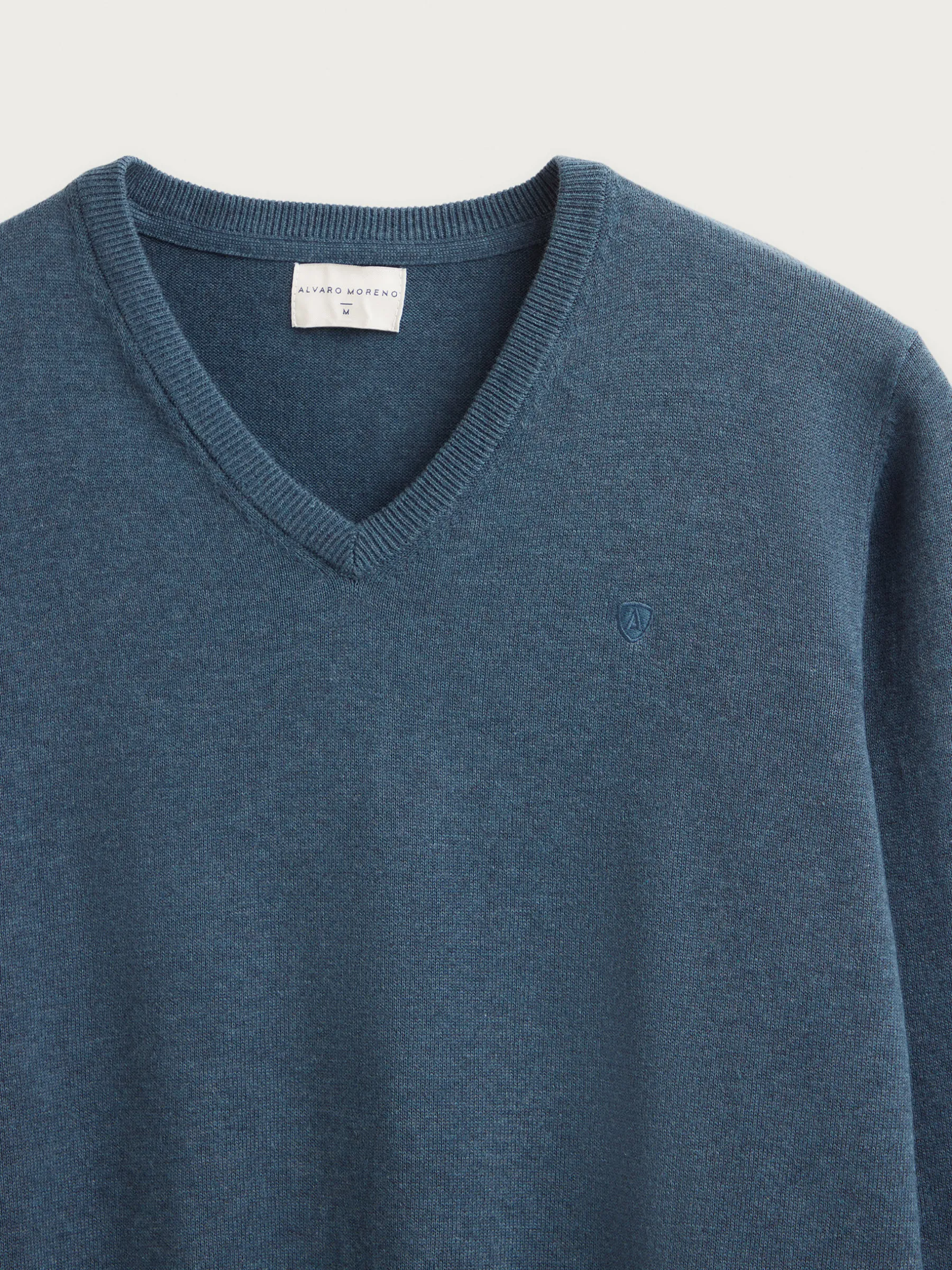 Alvaro Moreno JERSEY V-NECK TRENDY-Hombre Jerséis