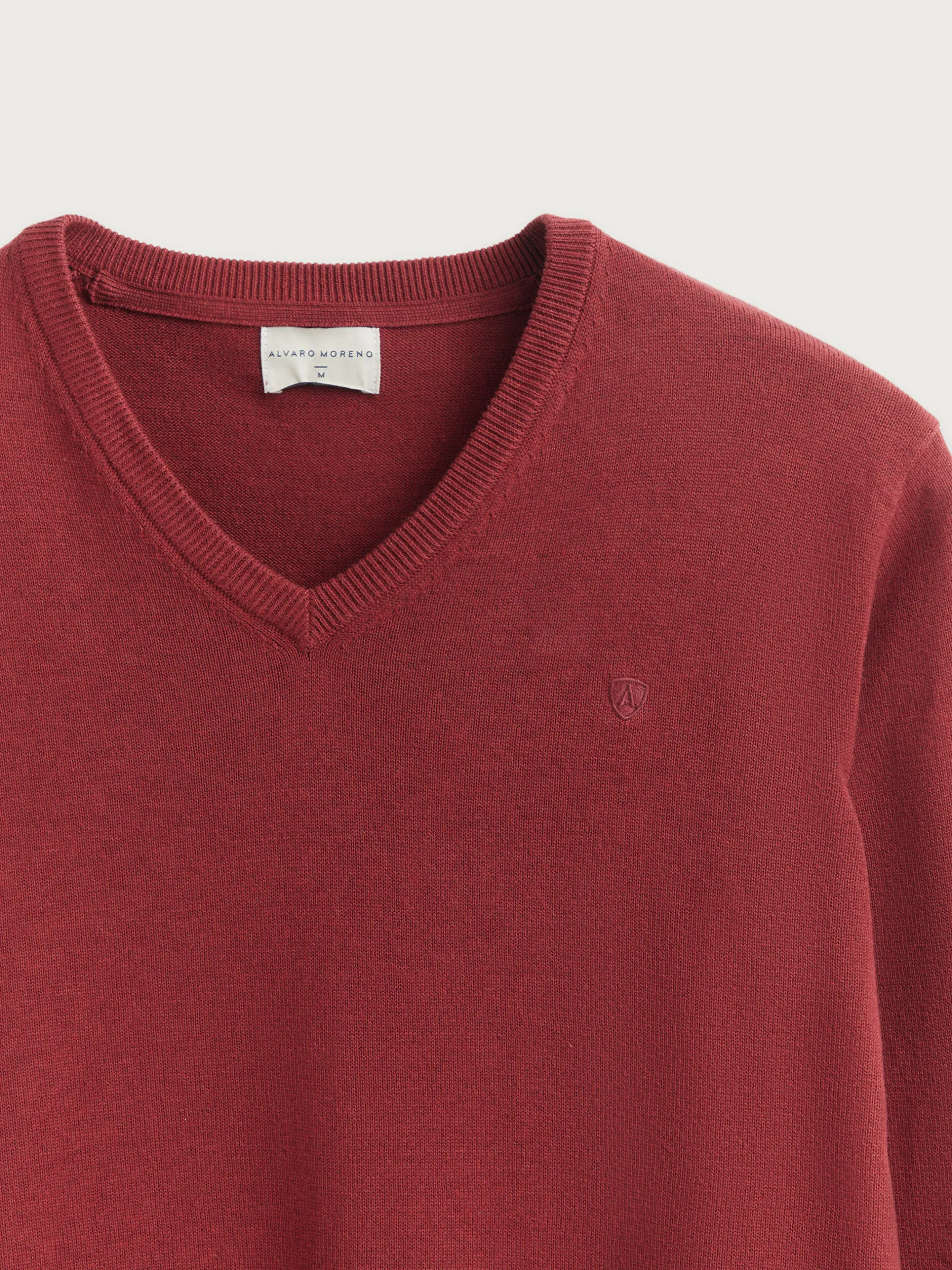 Alvaro Moreno JERSEY V-NECK TRENDY-Hombre Jerséis