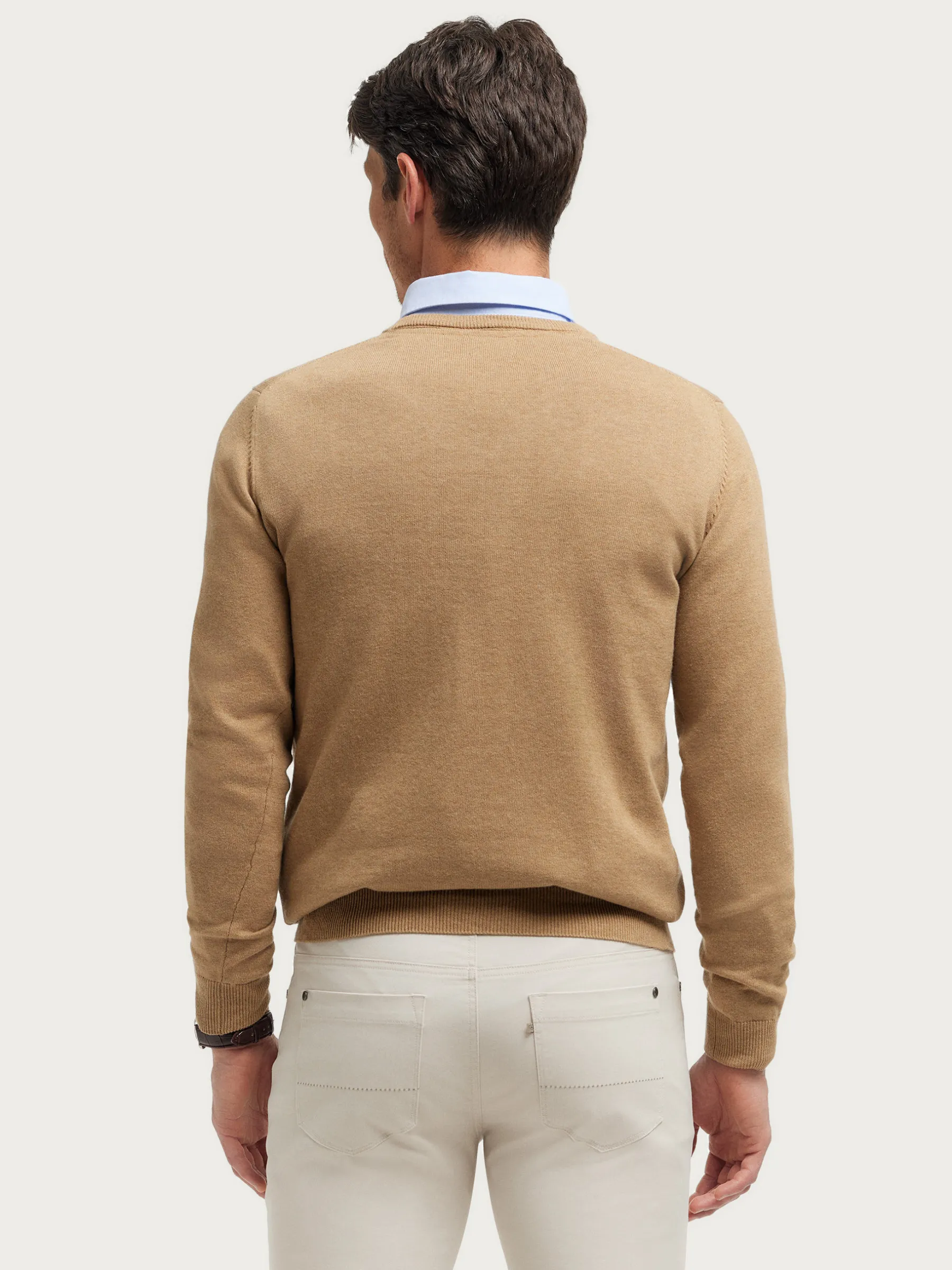 Alvaro Moreno JERSEY V-NECK TRENDY-Hombre Jerséis