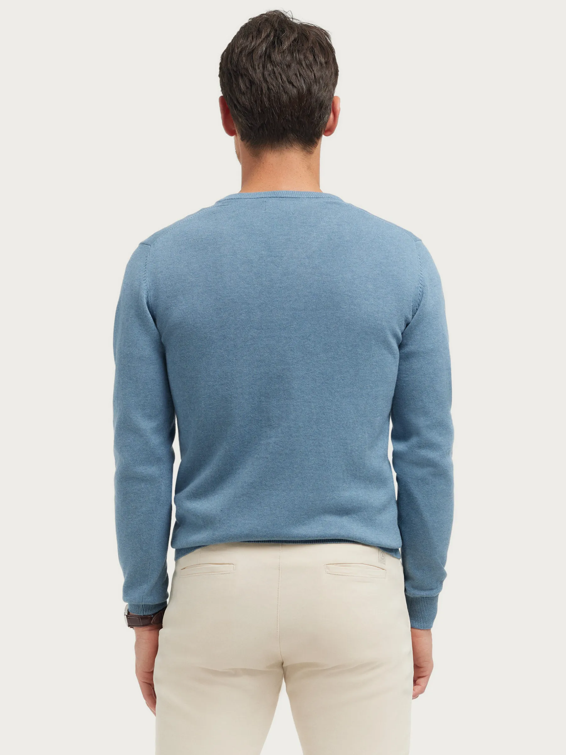 Alvaro Moreno JERSEY V-NECK TRENDY-Hombre Jerséis