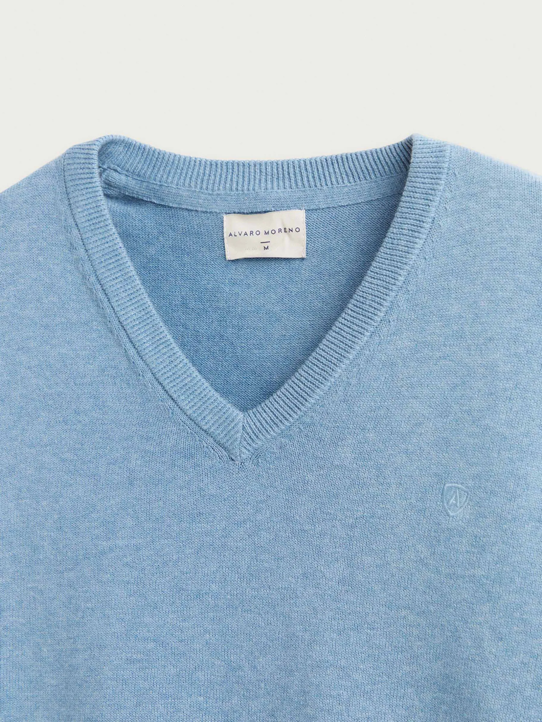 Alvaro Moreno JERSEY V-NECK TRENDY-Hombre Jerséis