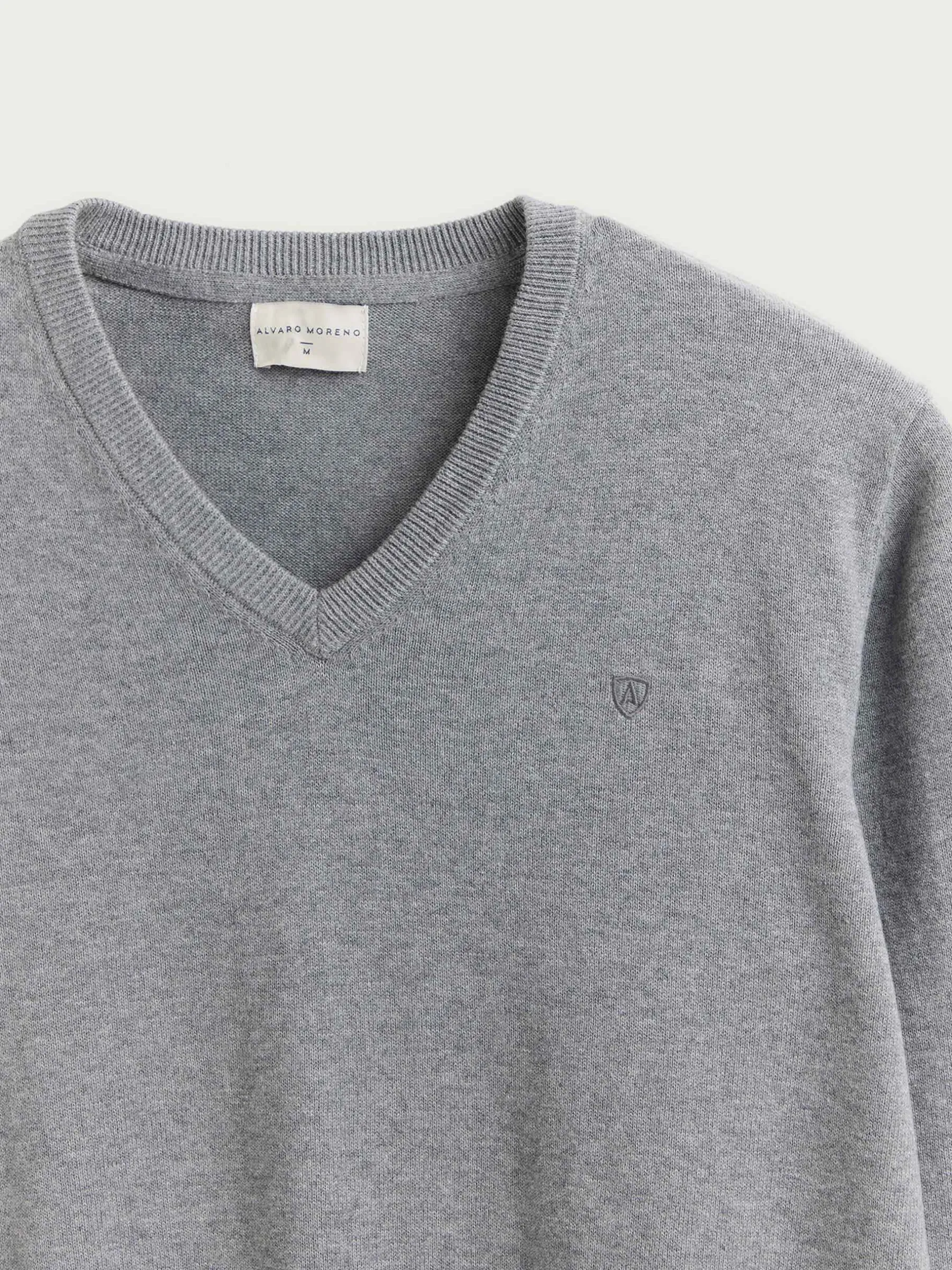 Alvaro Moreno JERSEY V-NECK TRENDY-Hombre Jerséis